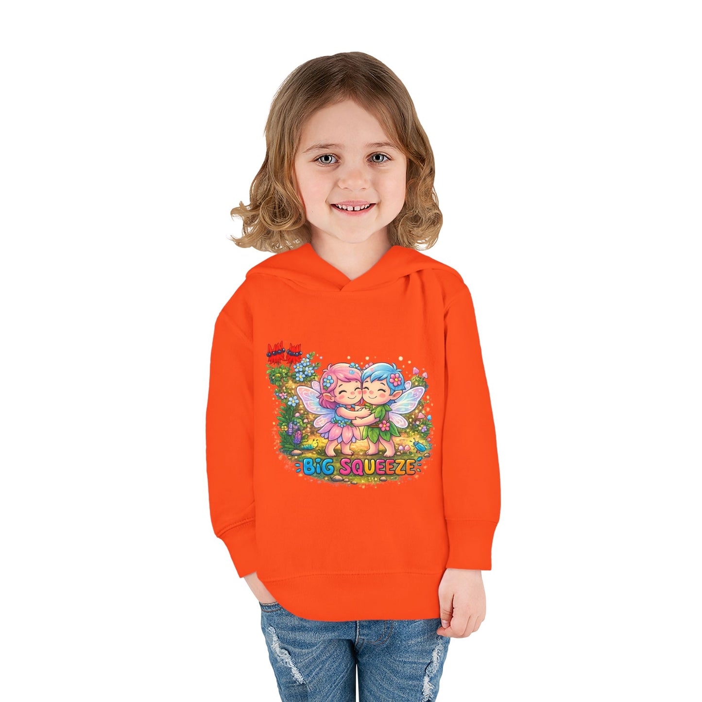 Big Squeeze Fairy Toddler Pullover Fleece Hoodie