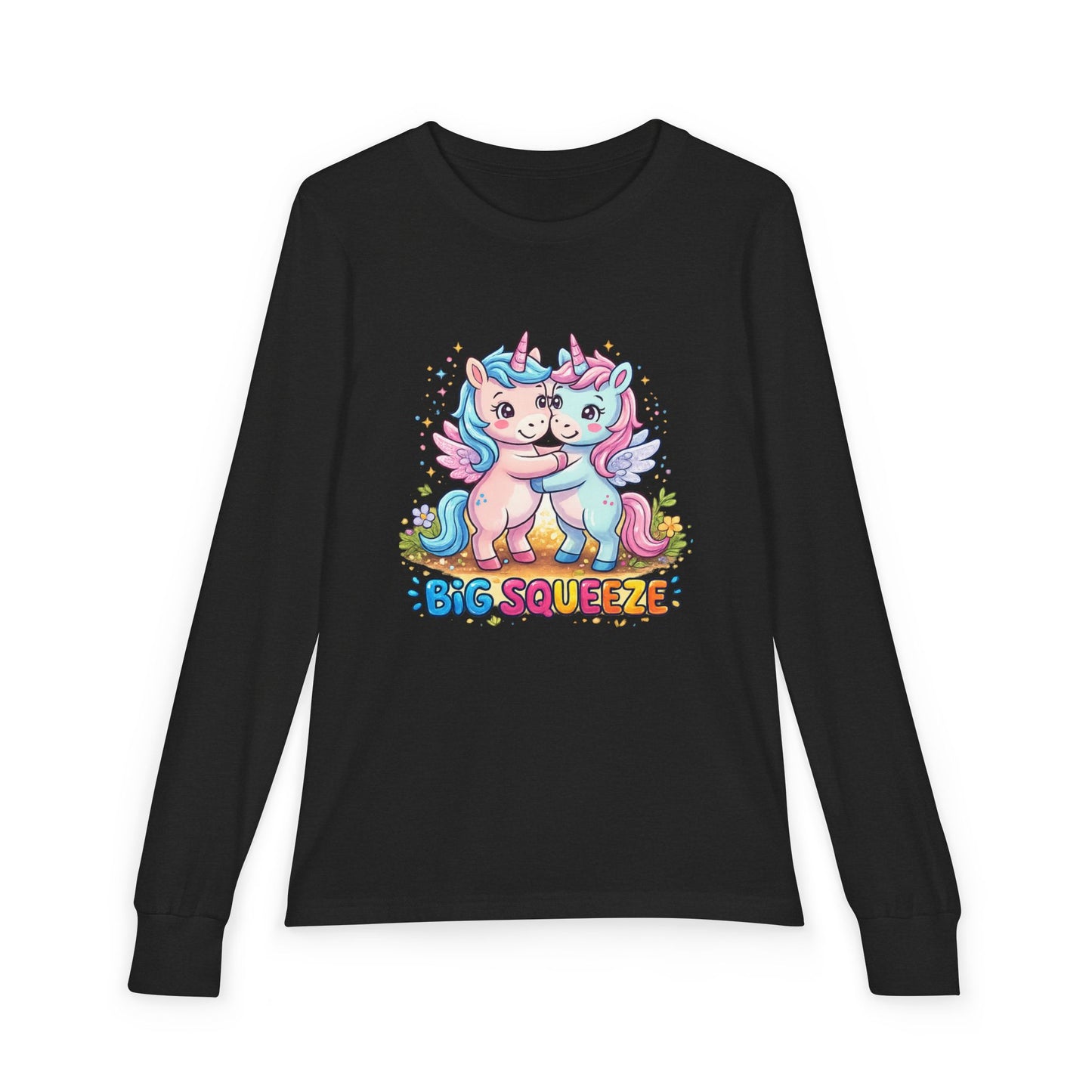Big Squeeze Unicorn Youth Jersey Long Sleeve Tee
