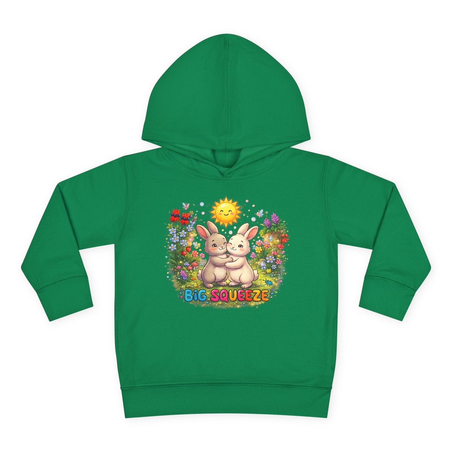 Big Squeeze Bunny Toddler Pullover Fleece Hoodie