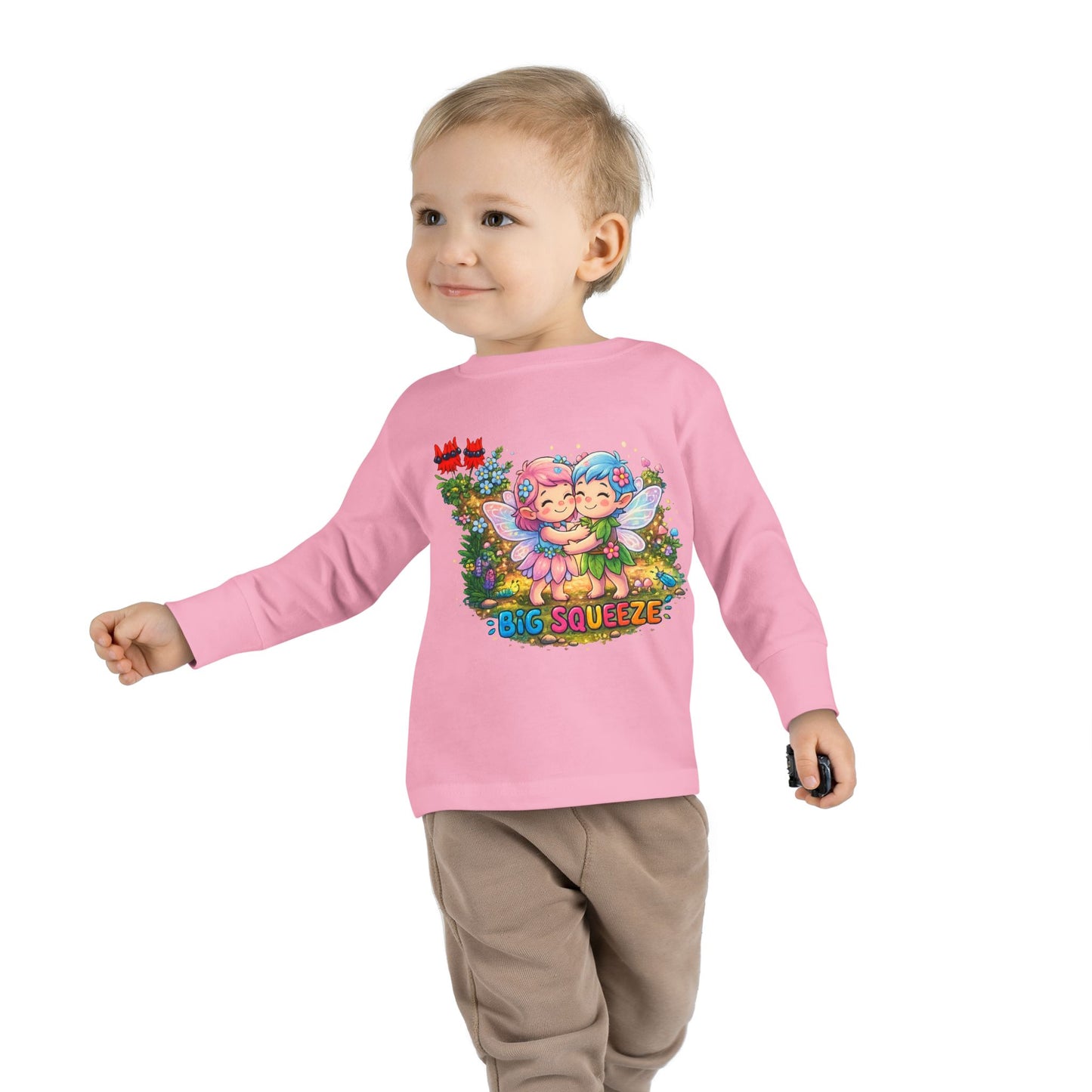 Big Squeeze Fairy Toddler Long Sleeve Tee