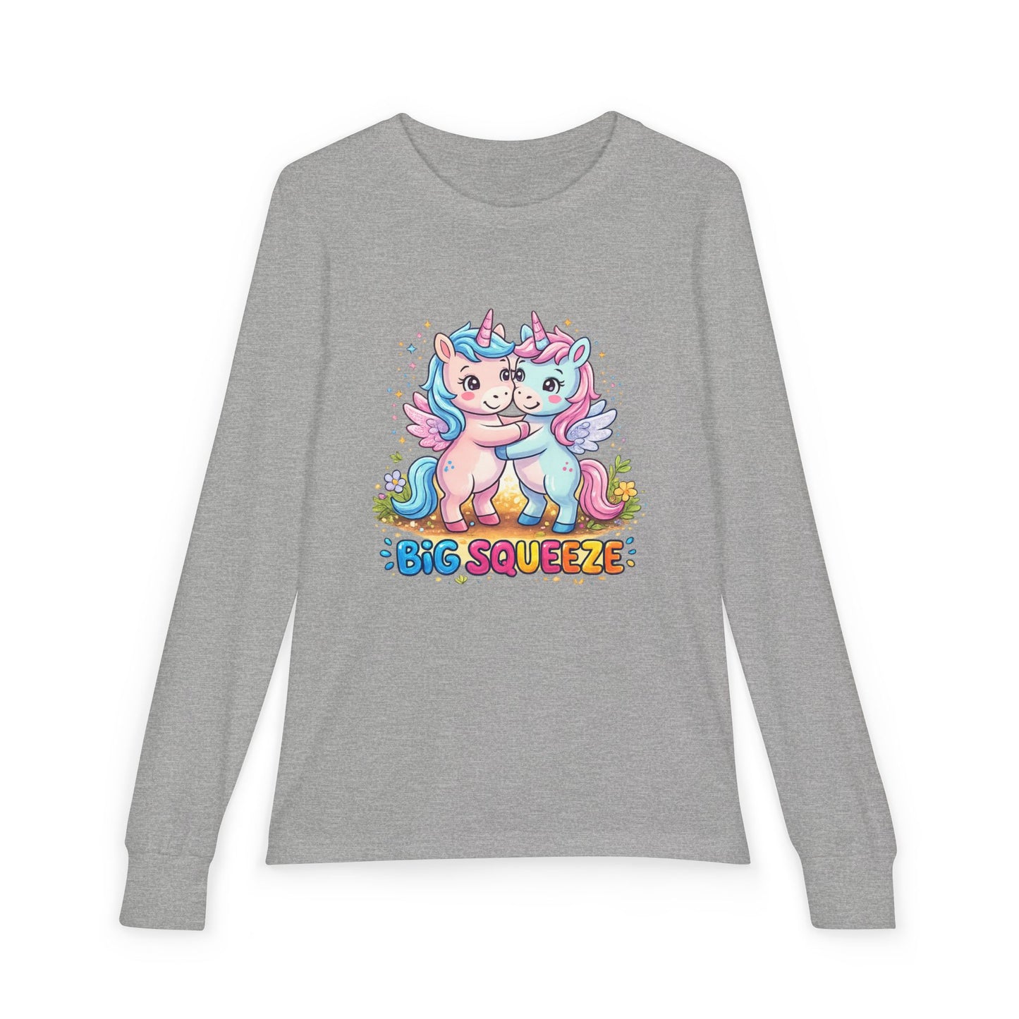 Big Squeeze Unicorn Youth Jersey Long Sleeve Tee