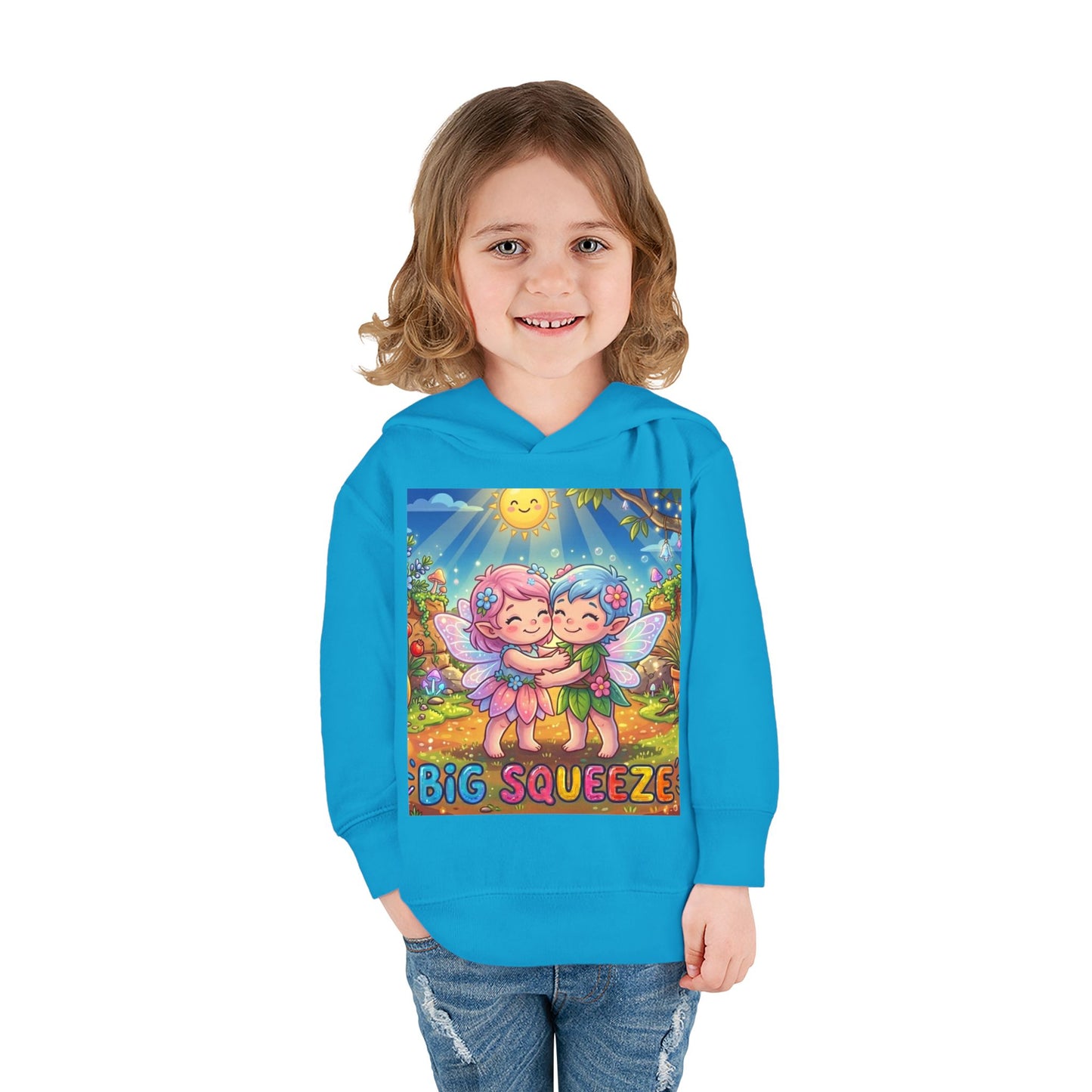 Big Squeeze Fairy Toddler Pullover Fleece Hoodie