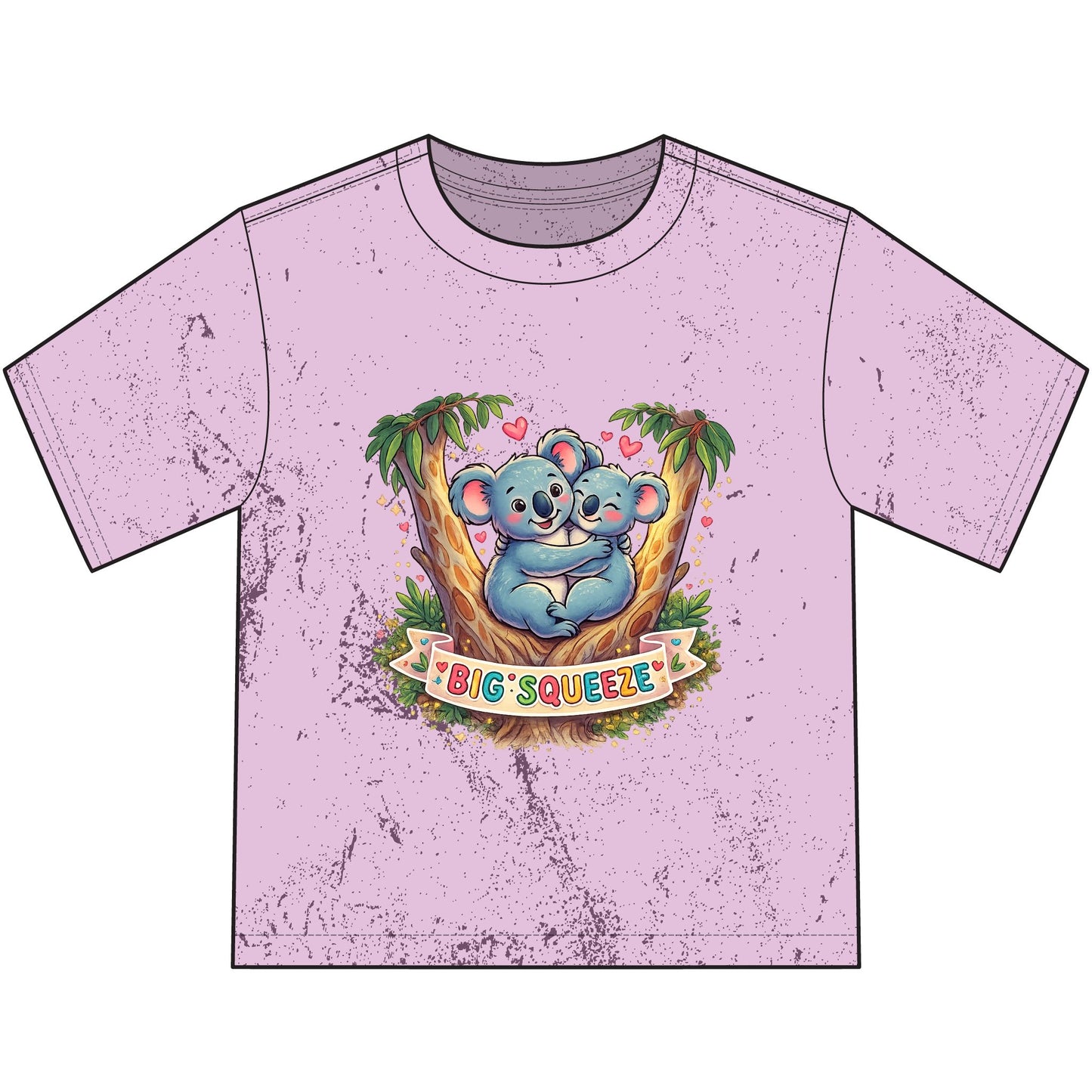 Big Squeeze Koala Heavyweight Color Blast Youth T-Shirt
