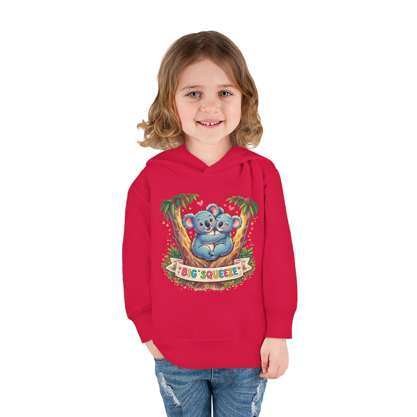 Big Squeeze Koala Toddler Pullover Fleece Hoodie