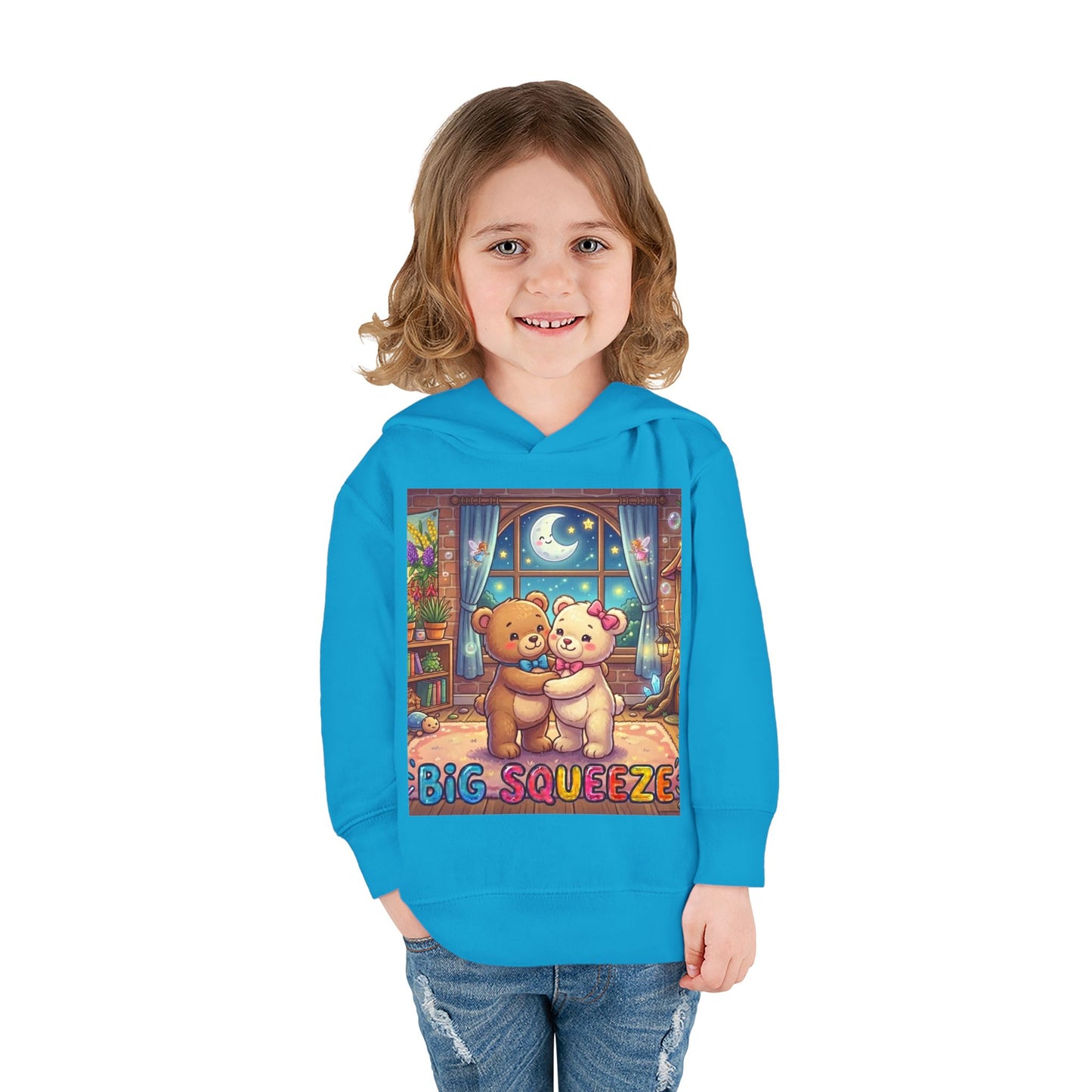 Big Squeeze Teddy Toddler Pullover Fleece Hoodie