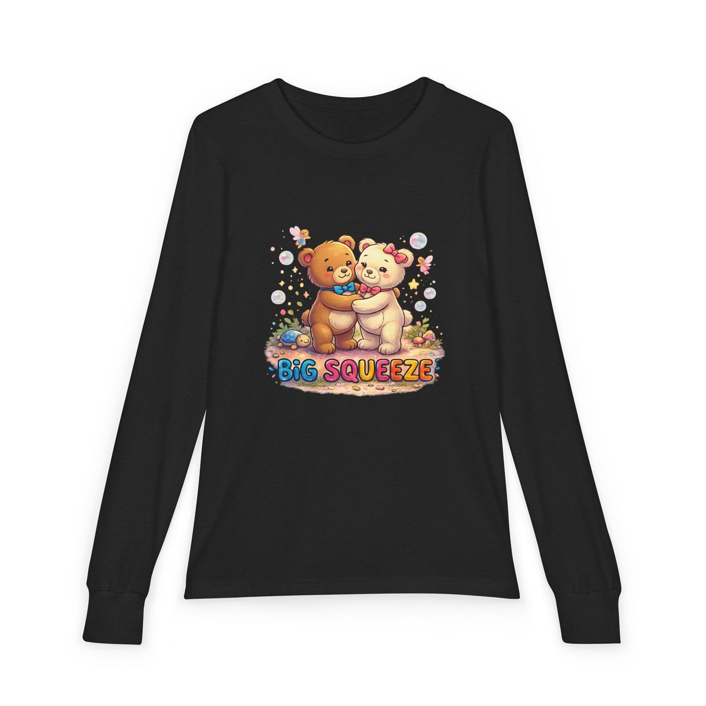 Big Squeeze Teddy Youth Jersey Long Sleeve Tee