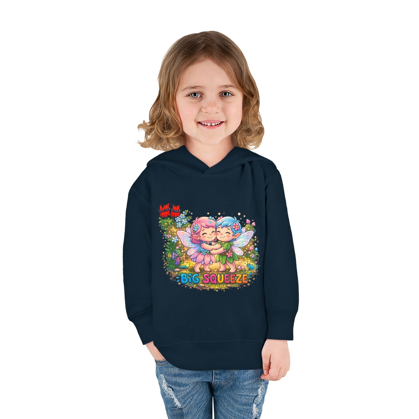 Big Squeeze Fairy Toddler Pullover Fleece Hoodie