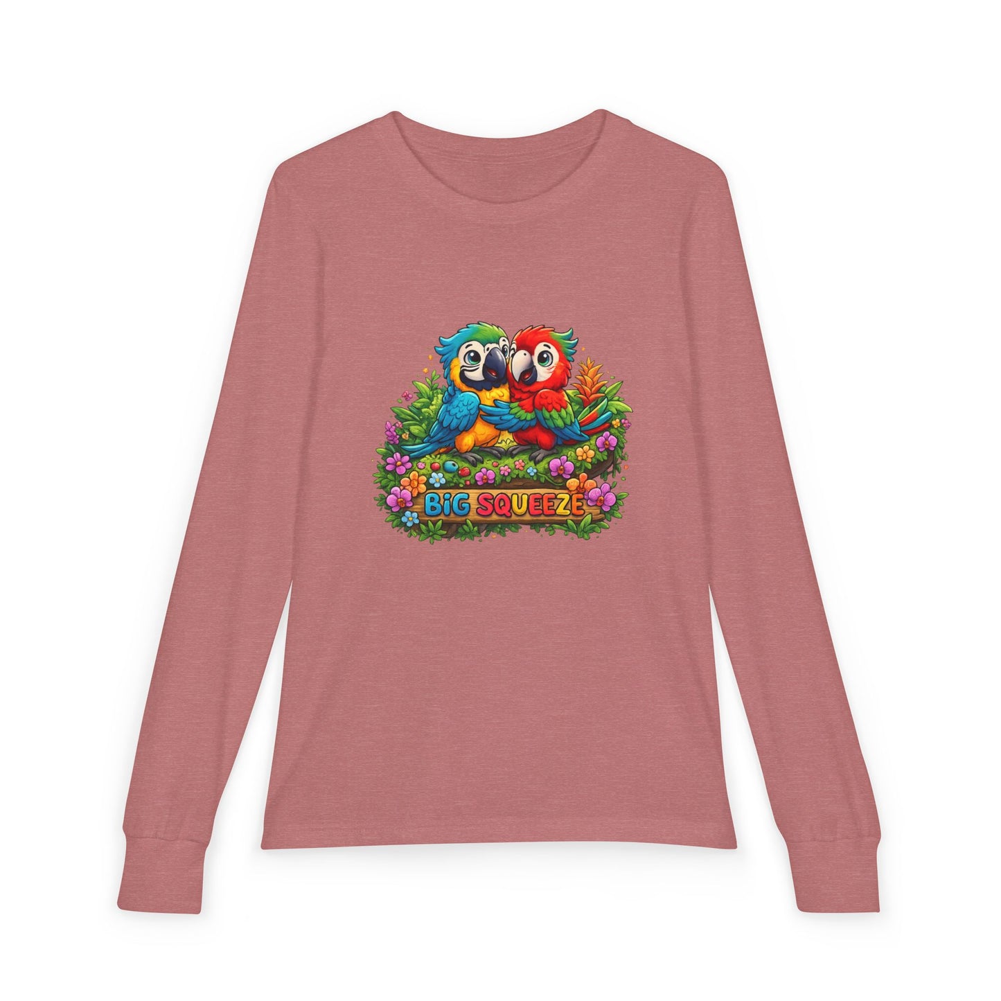Big Squeeze Macaw Youth Jersey Long Sleeve Tee
