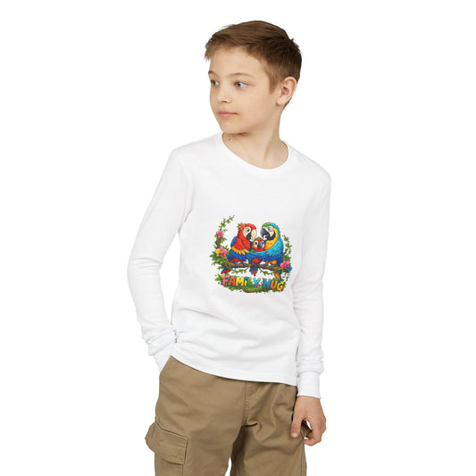 Family Hug Maqaw Youth Jersey Long Sleeve Tee