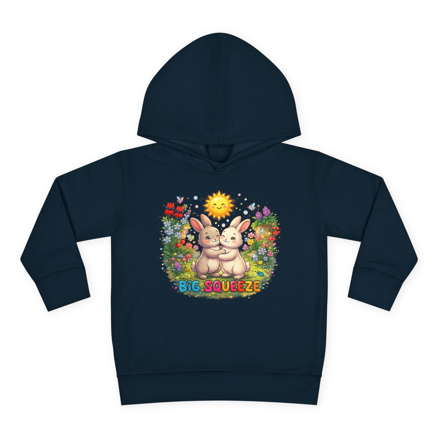 Big Squeeze Bunny Toddler Pullover Fleece Hoodie