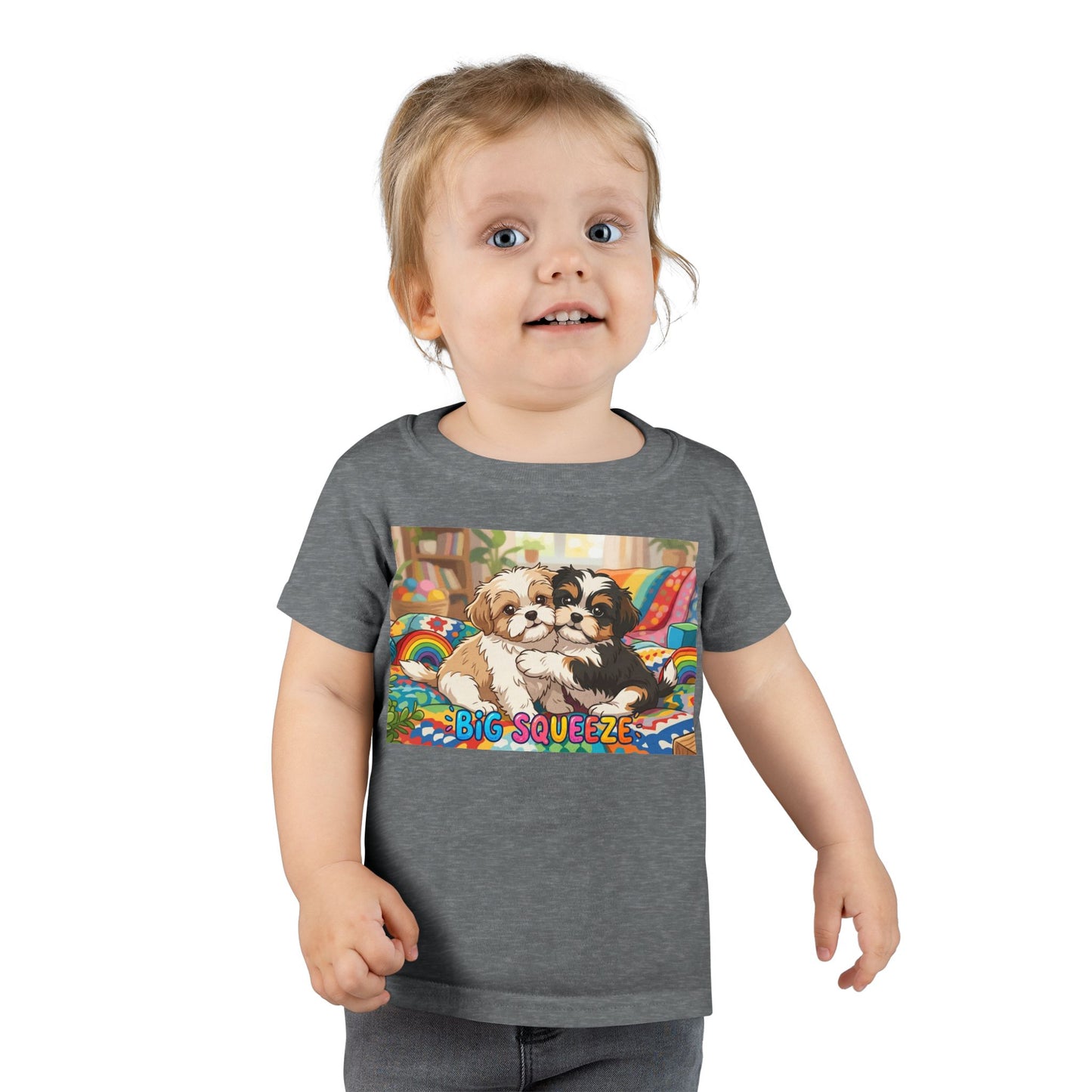 Big Squeeze Shih Tzu Toddler T-shirt