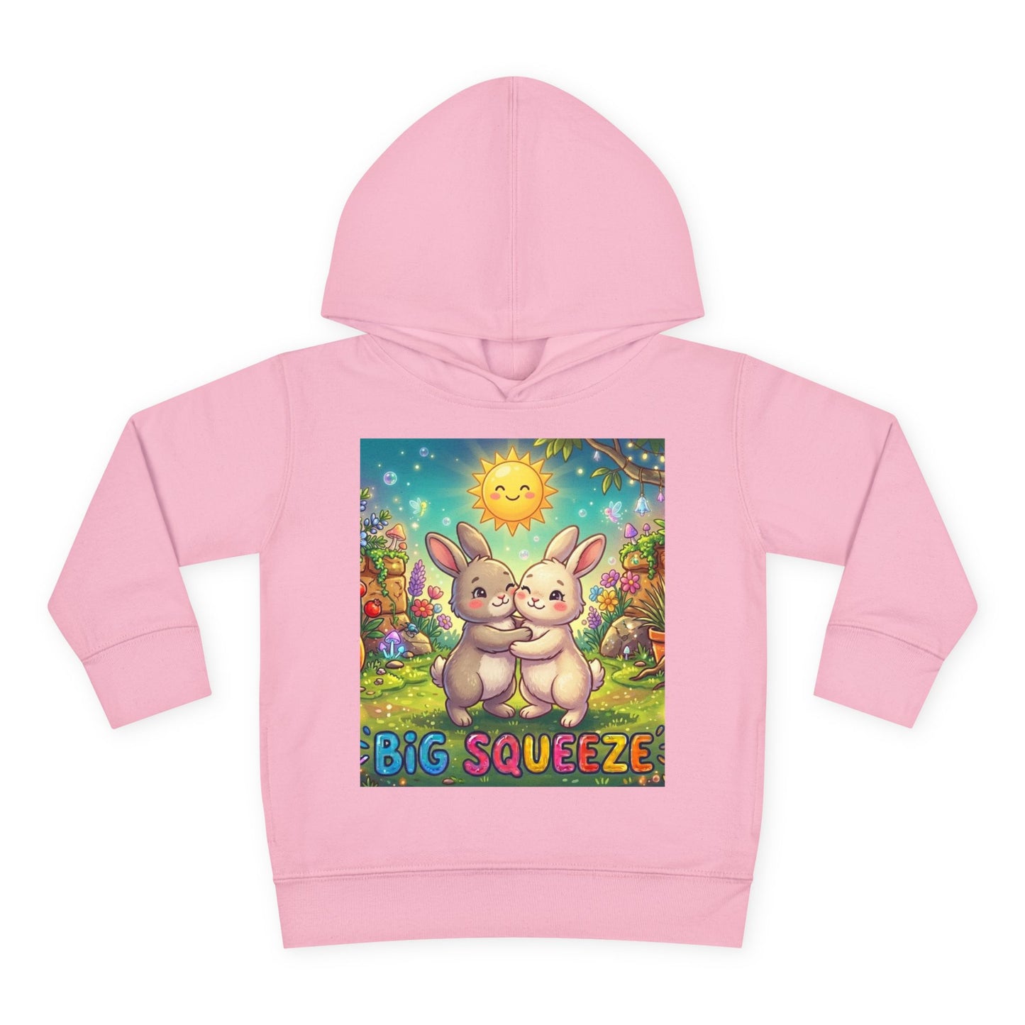 Big Squeeze Bunny Toddler Pullover Fleece Hoodie