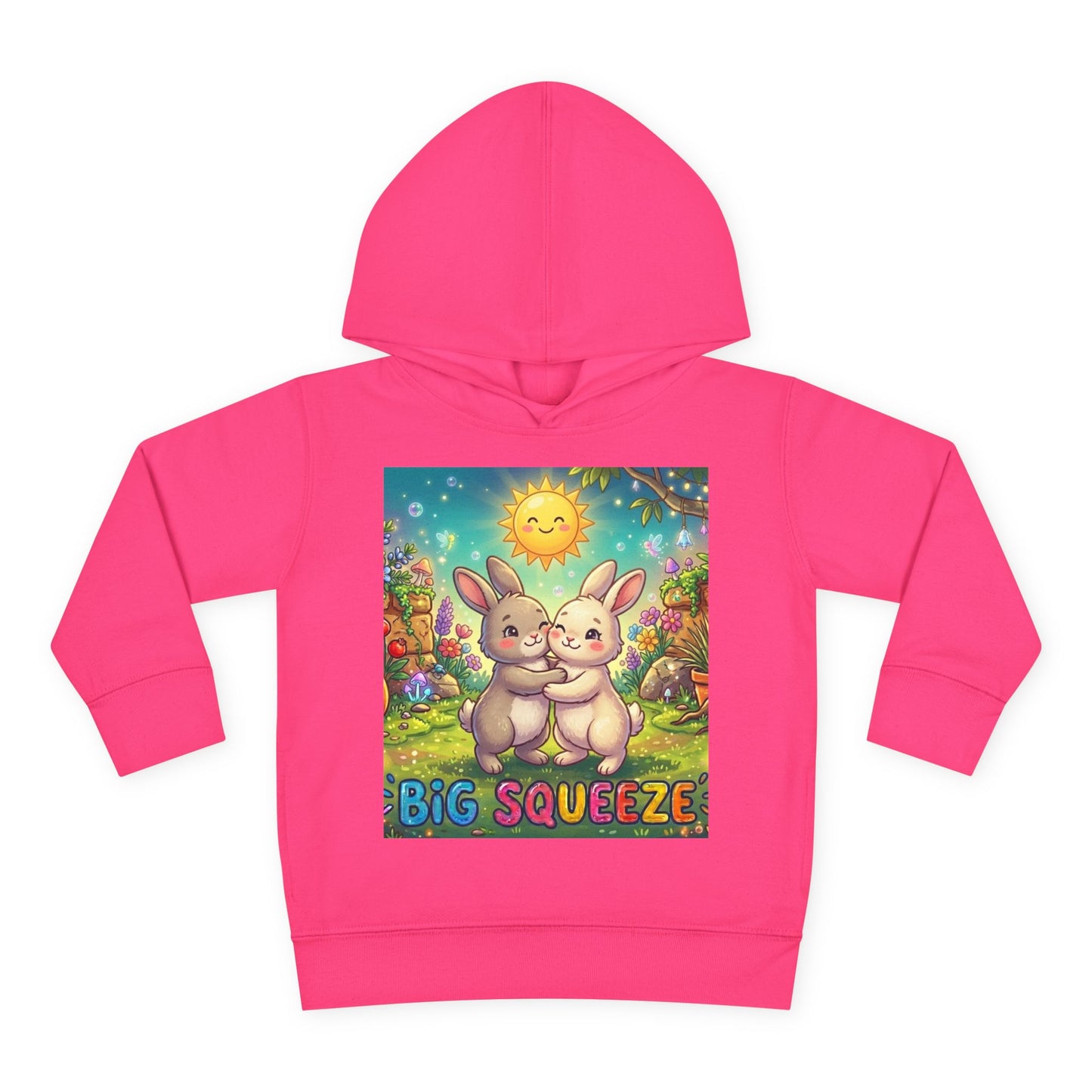Big Squeeze Bunny Toddler Pullover Fleece Hoodie