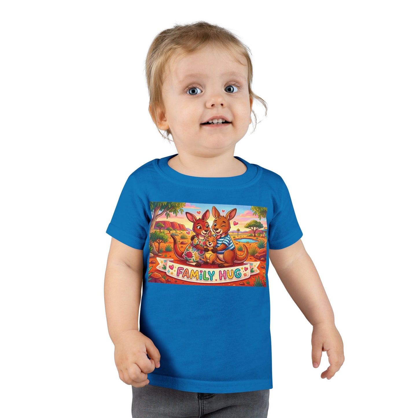Family Hug Kangaroo Toddler T-shirt