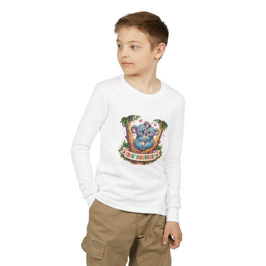 Big Squeeze Koala Youth Jersey Long Sleeve Tee