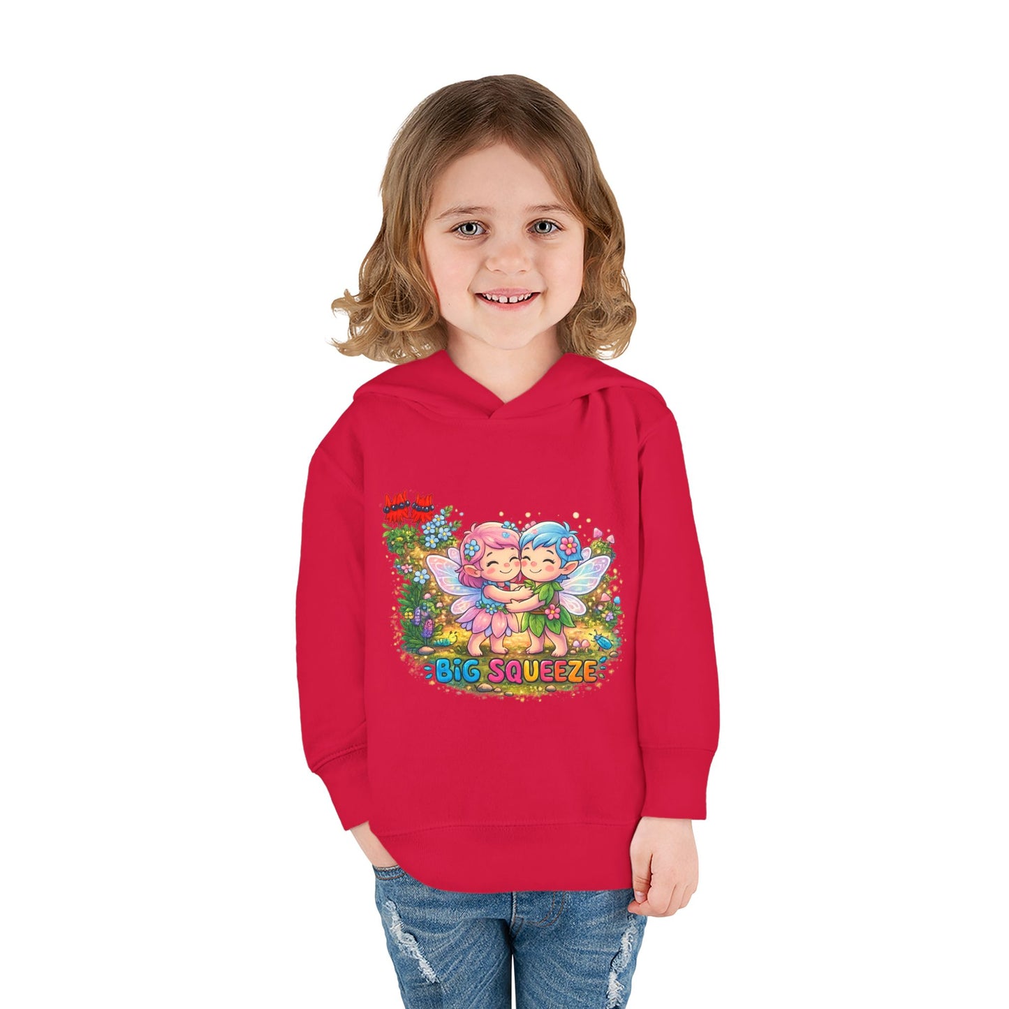 Big Squeeze Fairy Toddler Pullover Fleece Hoodie