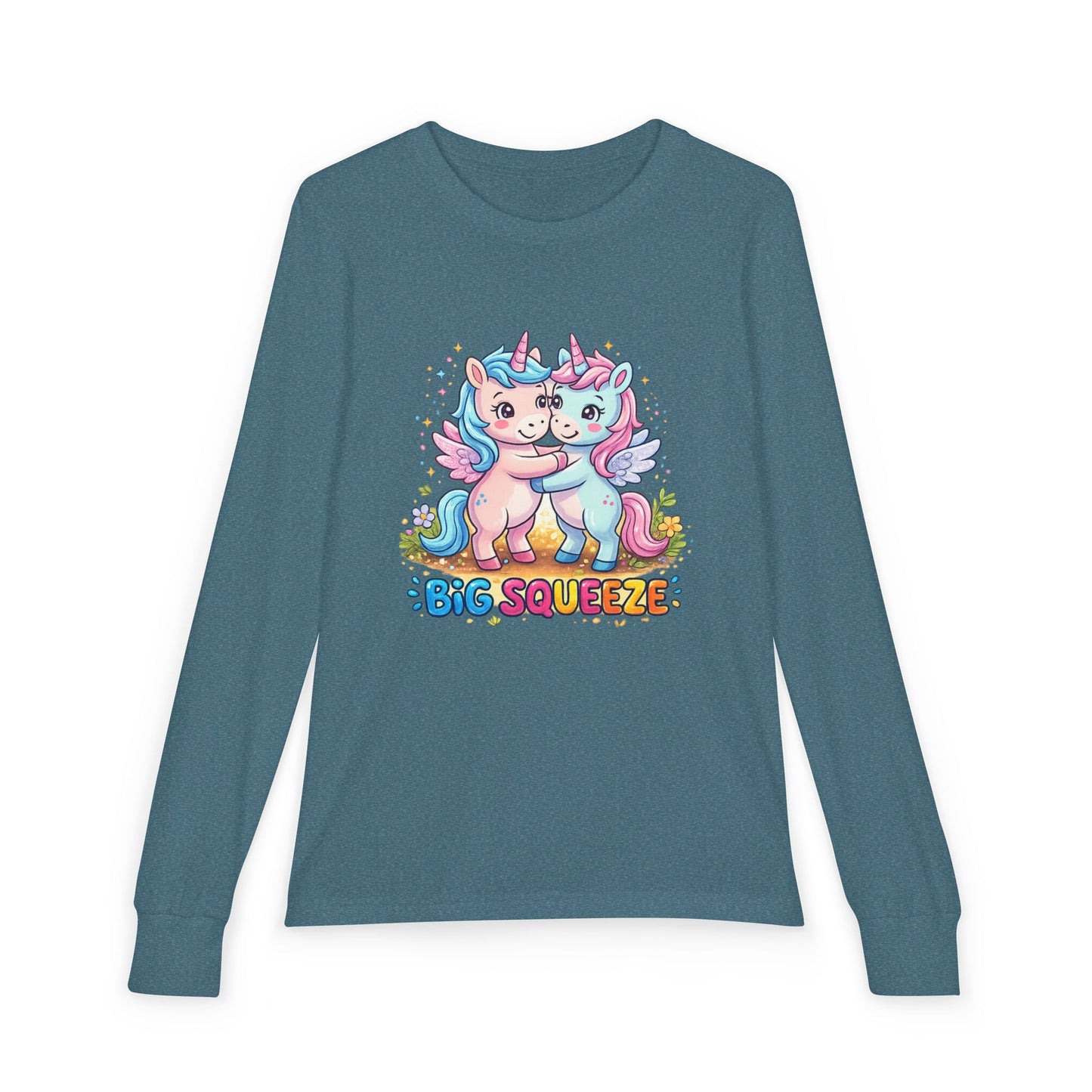 Big Squeeze Unicorn Youth Jersey Long Sleeve Tee