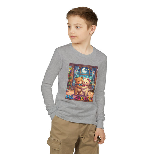 Big Squeeze Teddy Youth Jersey Long Sleeve Tee