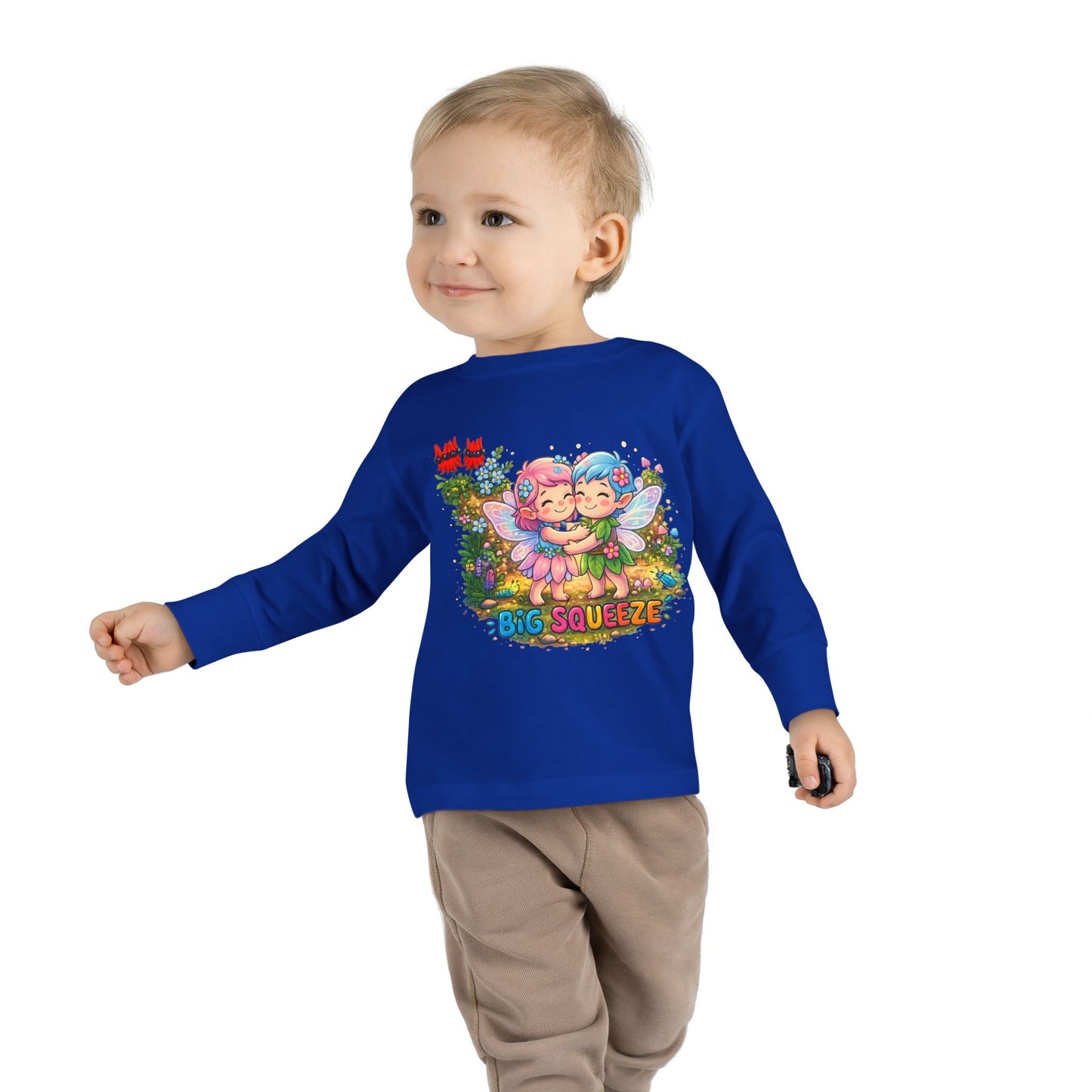 Big Squeeze Fairy Toddler Long Sleeve Tee