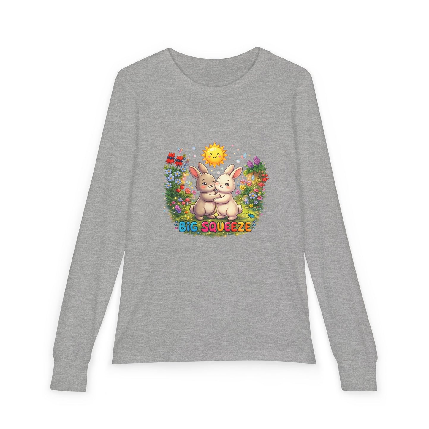 Big Squeeze Bunny Youth Jersey Long Sleeve Tee
