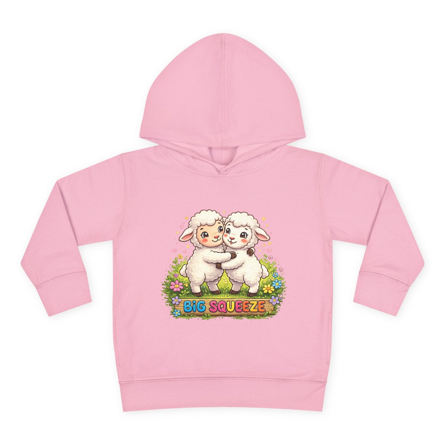 Big Squeeze Lamb Toddler Pullover Fleece Hoodie