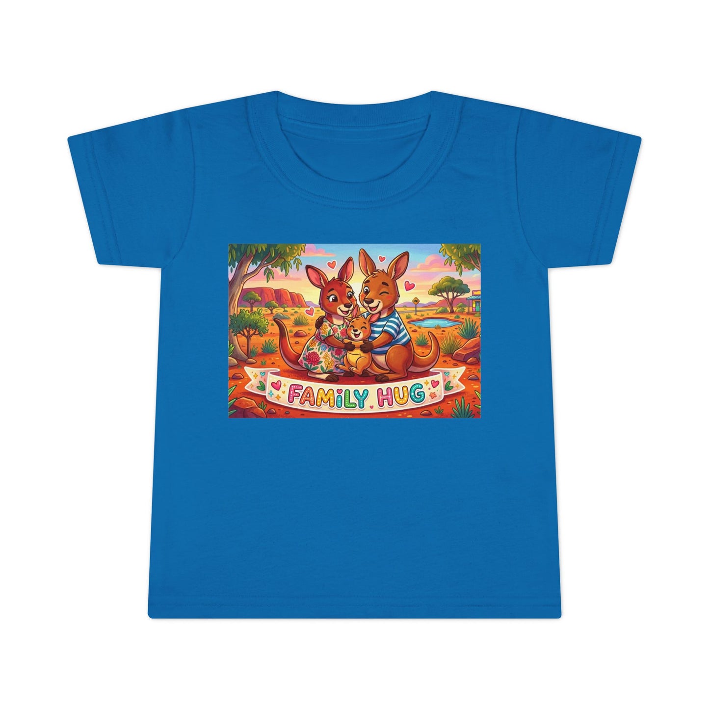 Family Hug Kangaroo Toddler T-shirt