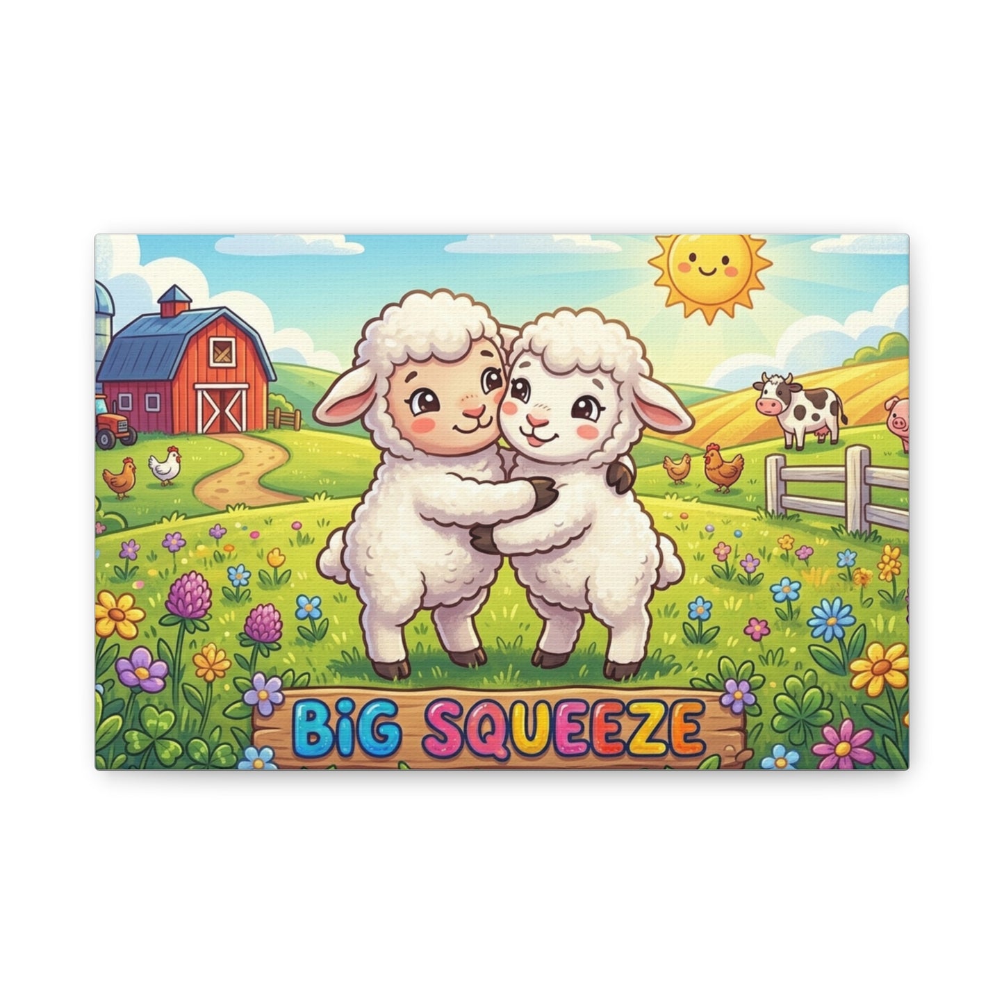 Big Squeeze Lamb Classic Canvas