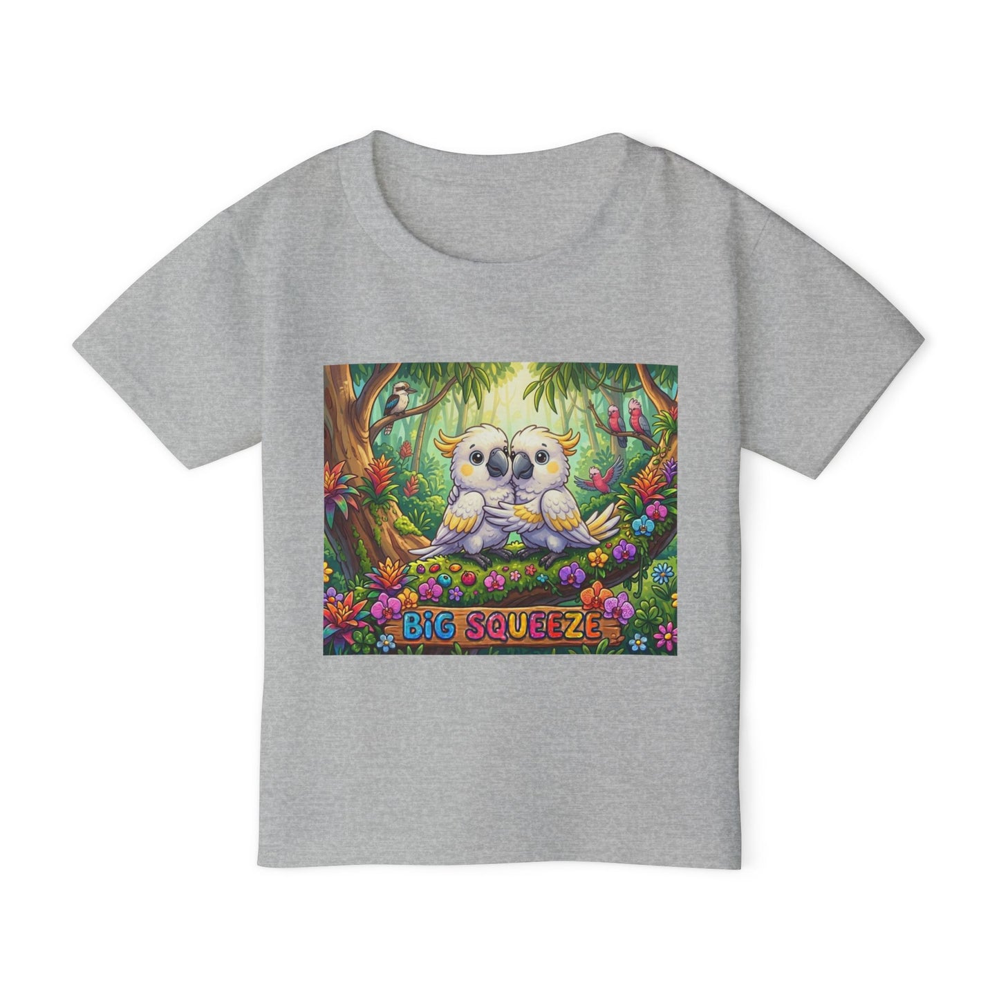 Big Squeeze Cockatoo Heavy Cotton™ Toddler T-shirt