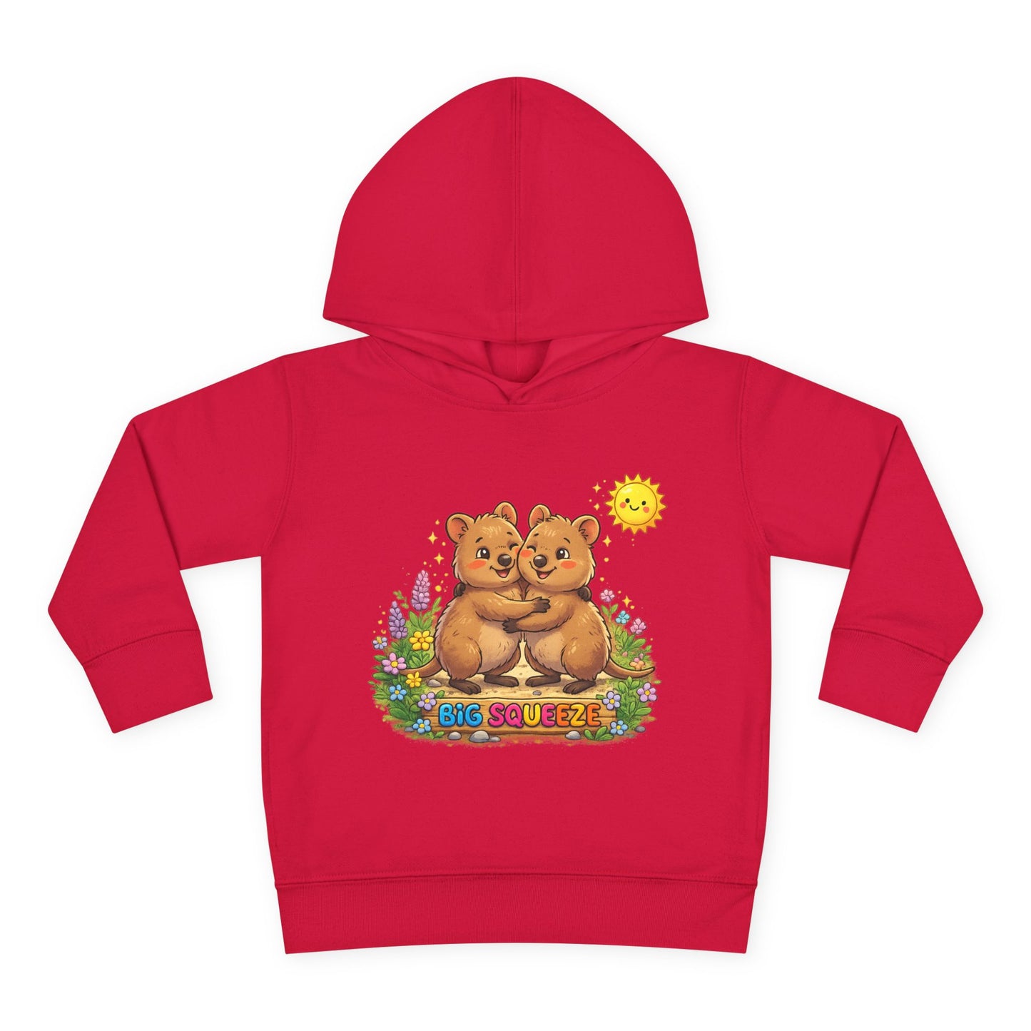 Big Squeeze Quokka Toddler Pullover Fleece Hoodie