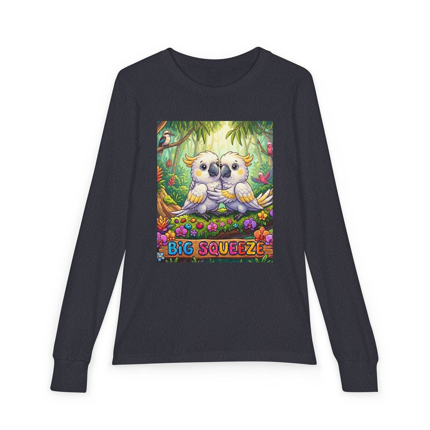 Big Squeeze Cockatoo Youth Jersey Long Sleeve Tee
