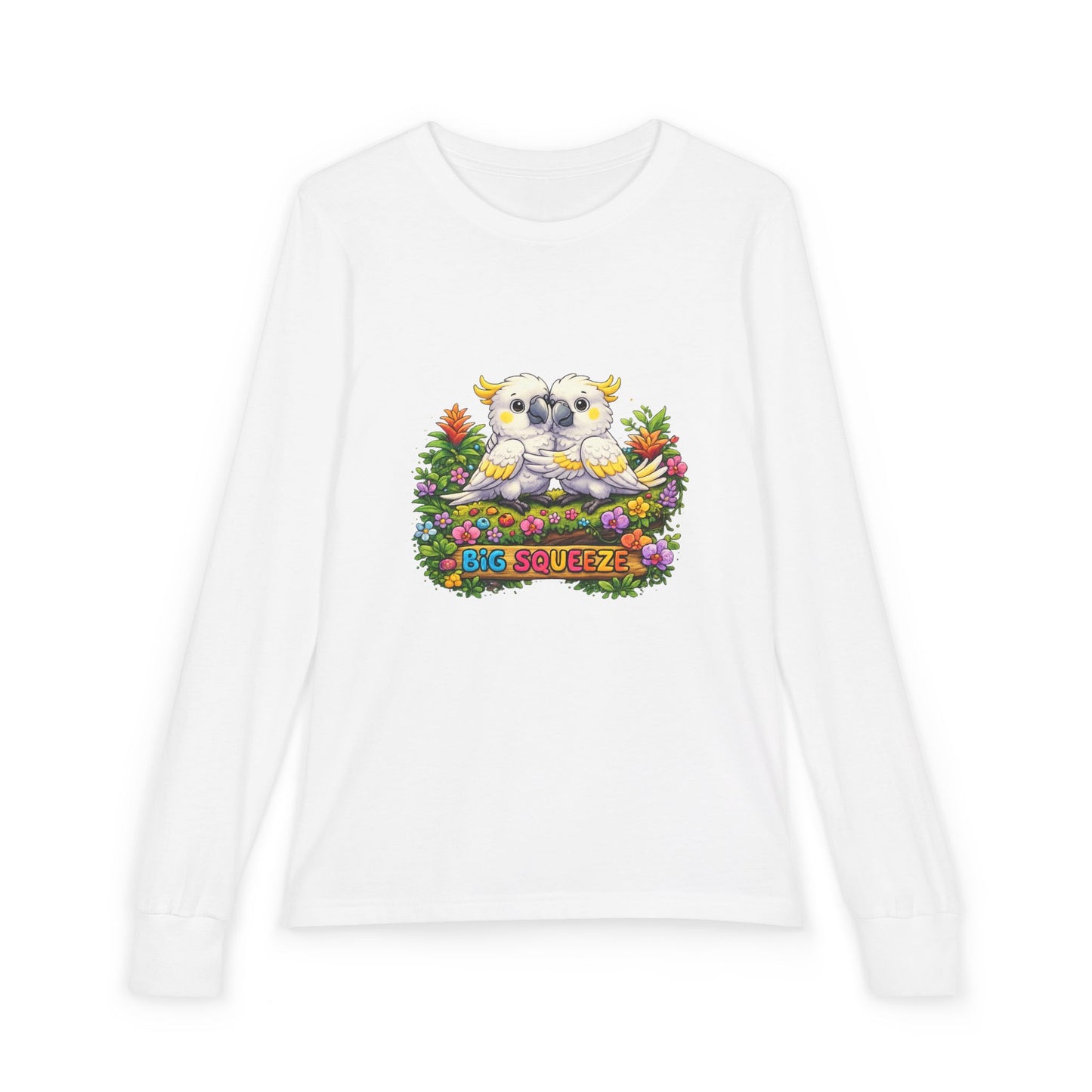 Big Squeeze Cockatoo Youth Jersey Long Sleeve Tee