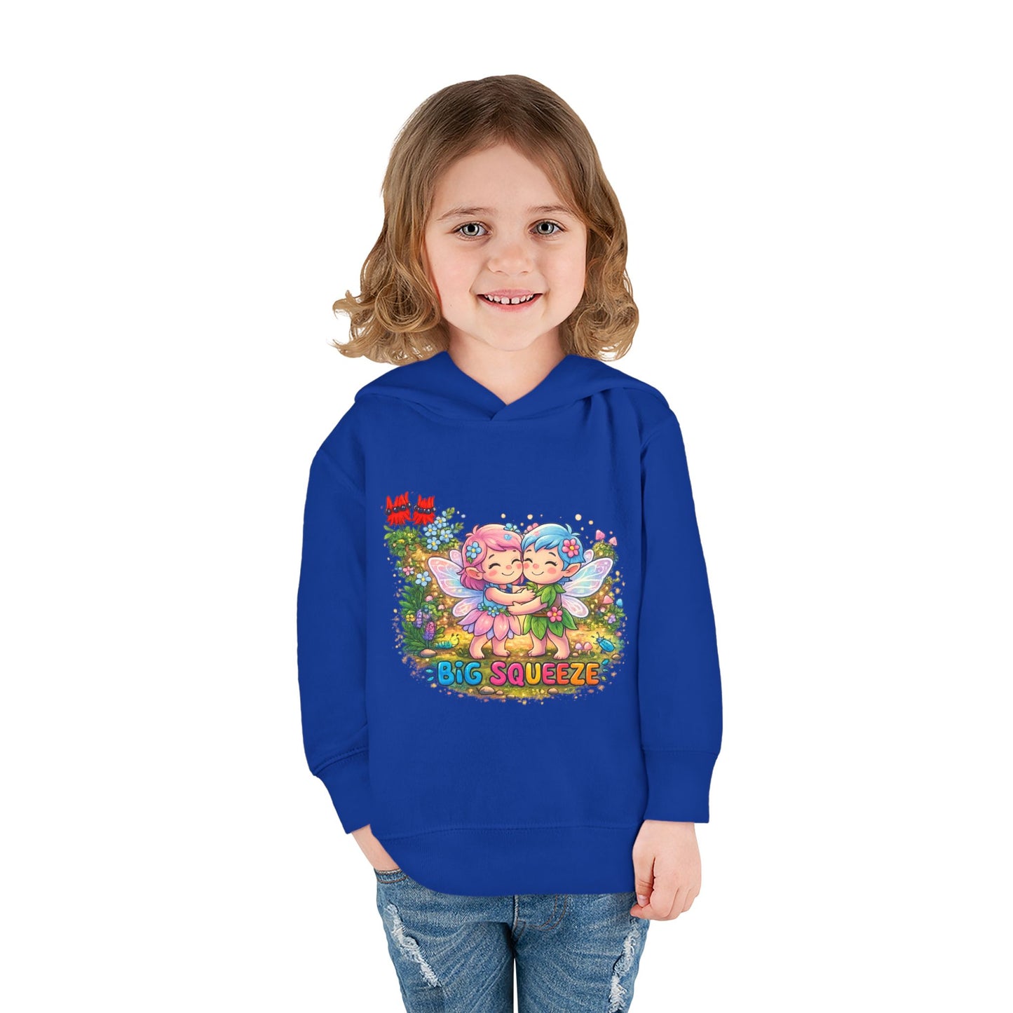 Big Squeeze Fairy Toddler Pullover Fleece Hoodie