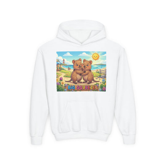 Big Squeeze Quokka Youth Heavy Blend Hooded Sweatshirt
