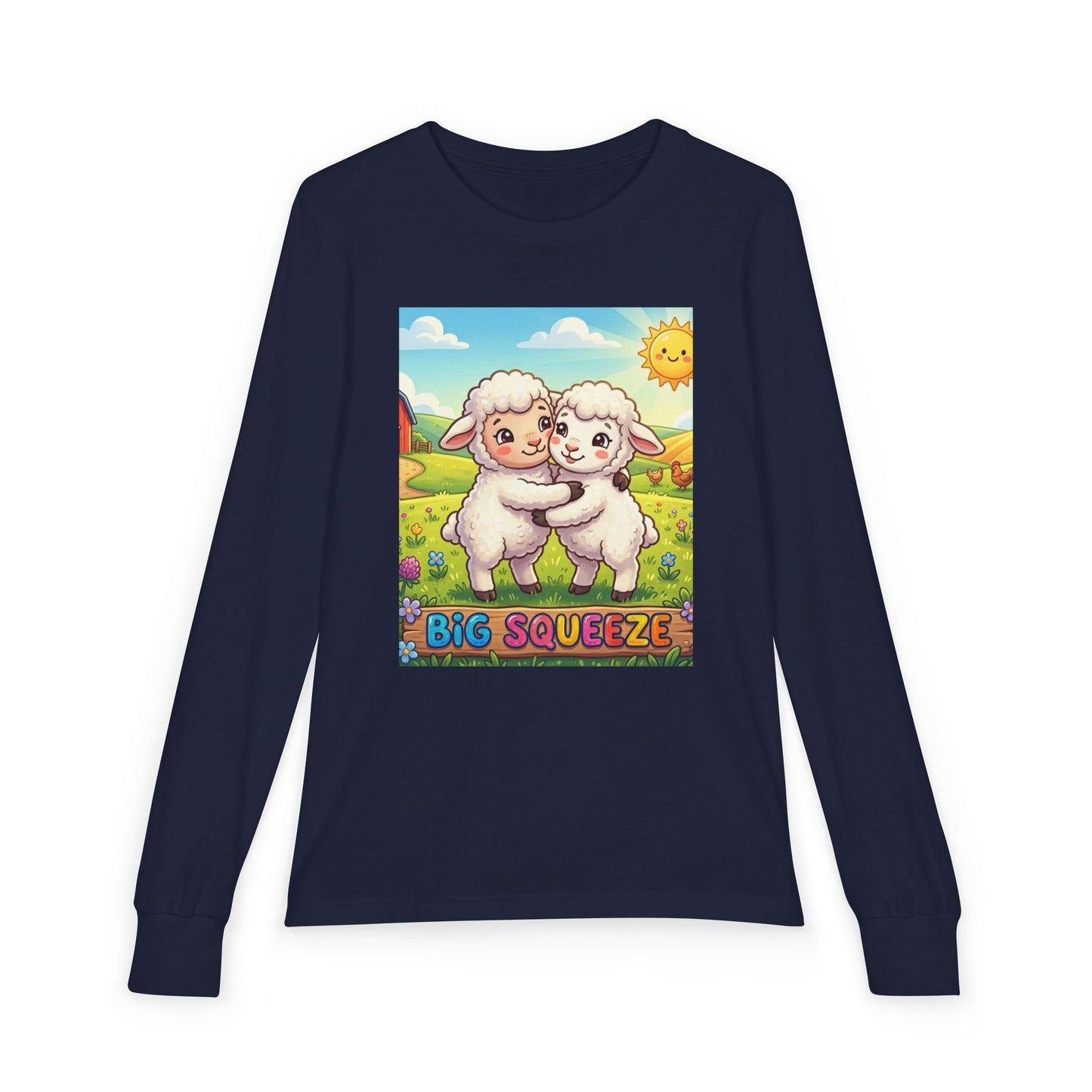 Big Squeeze Lamb Youth Jersey Long Sleeve Tee