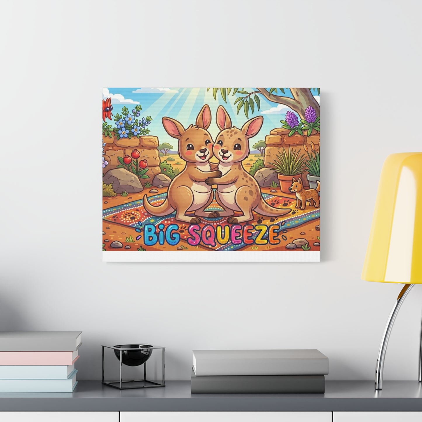 Big Squeeze Kangaroo Classic Canvas