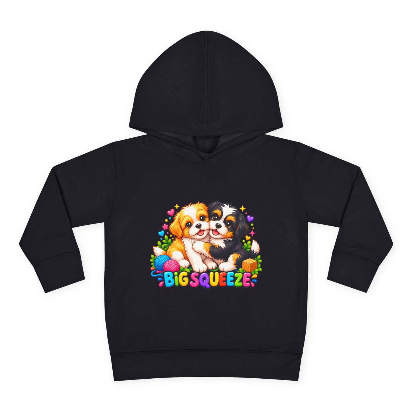 Big Squeeze Shih Tzu Toddler Pullover Fleece Hoodie