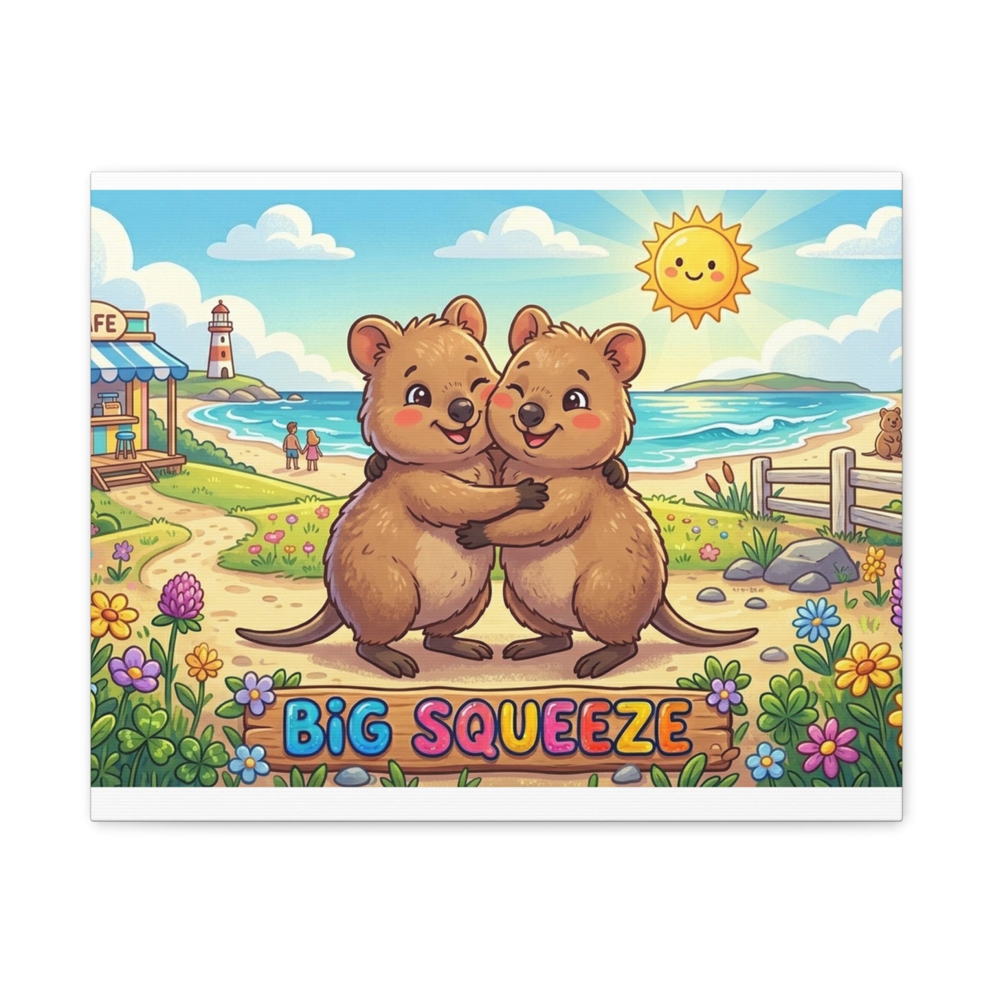 Big Squeeze Quokka Classic Canvas