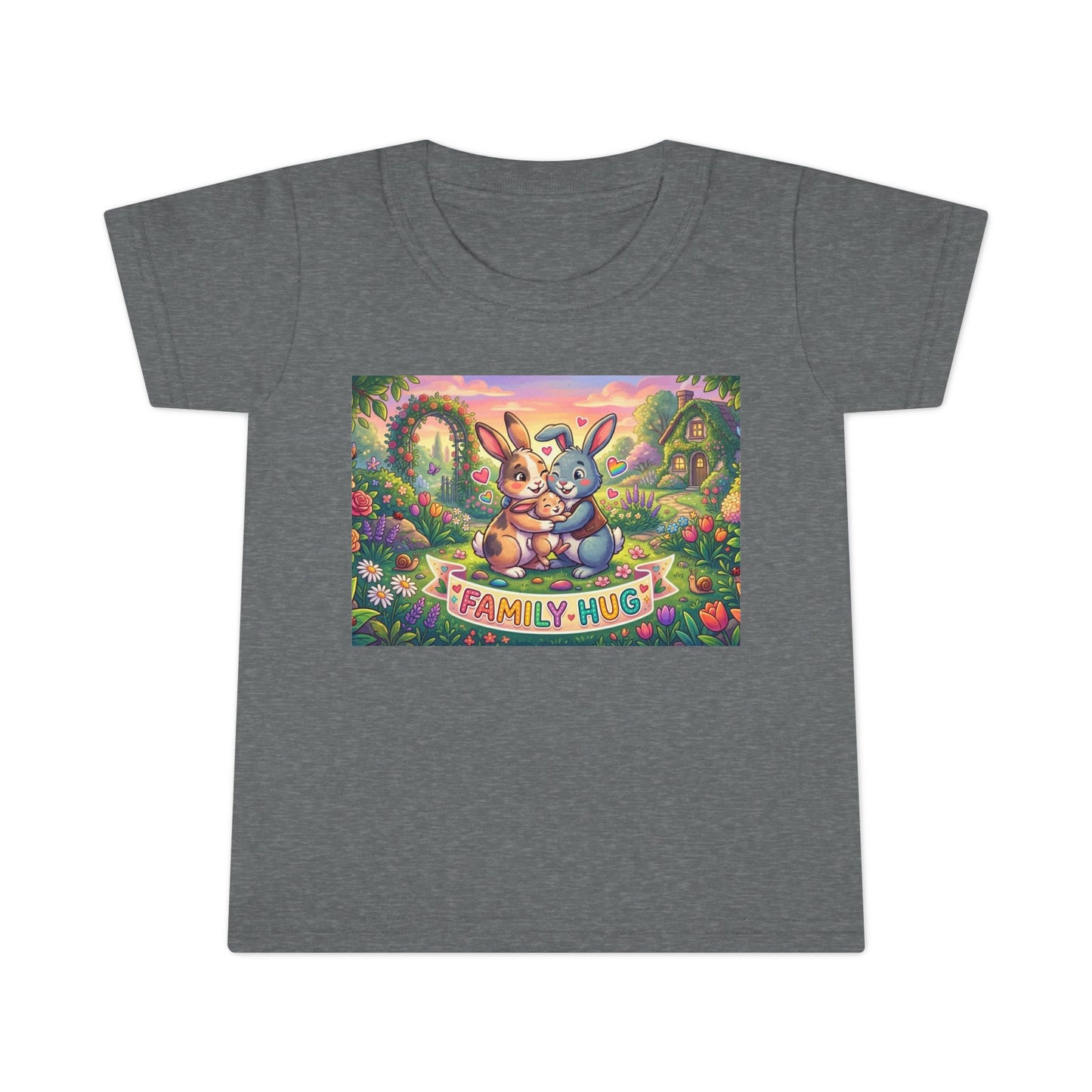 Family Hug Bunny Toddler T-shirt