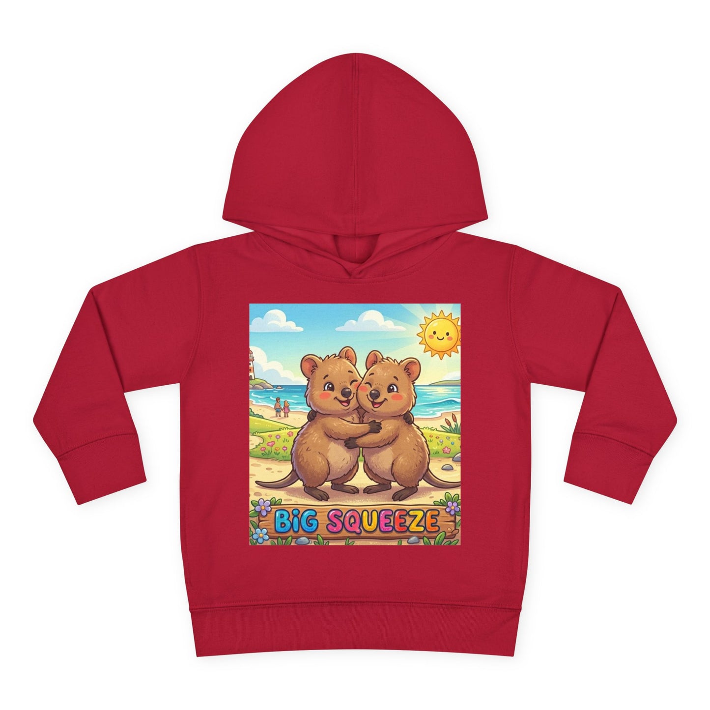 Big Squeeze Quokka Toddler Pullover Fleece Hoodie