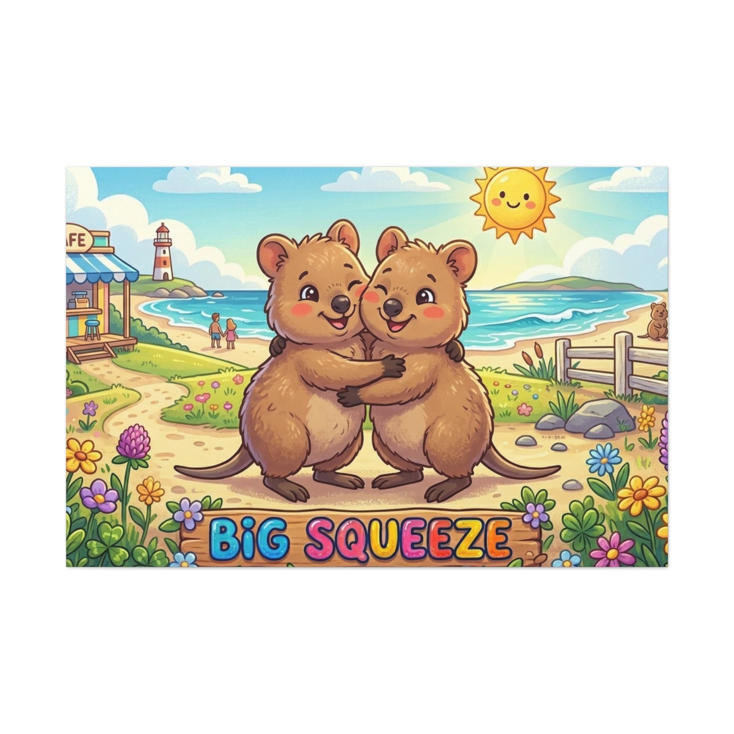 Big Squeeze Quokka Classic Canvas