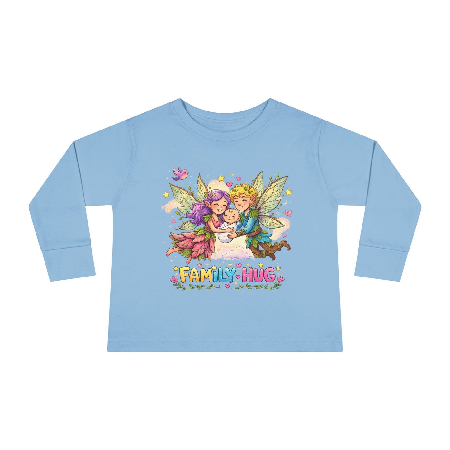 Family Hug Fairy Toddler Long Sleeve Tee