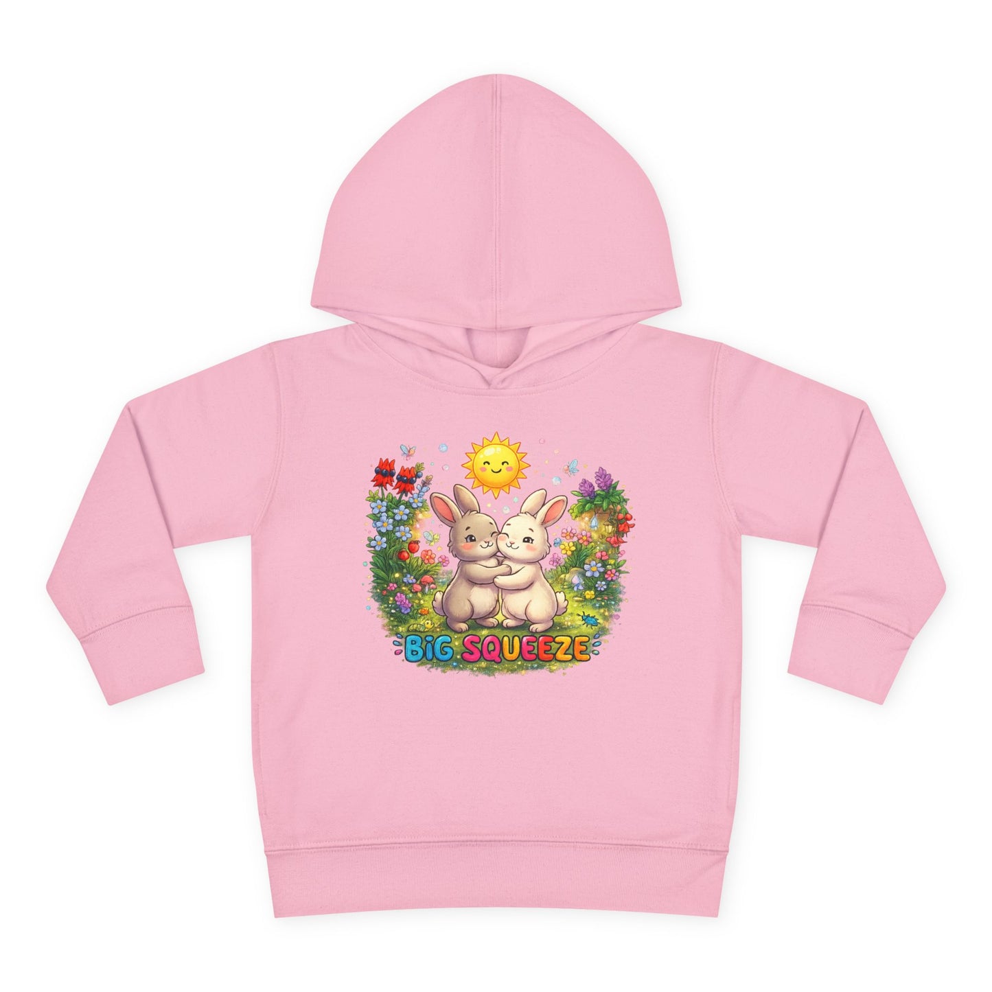 Big Squeeze Bunny Toddler Pullover Fleece Hoodie