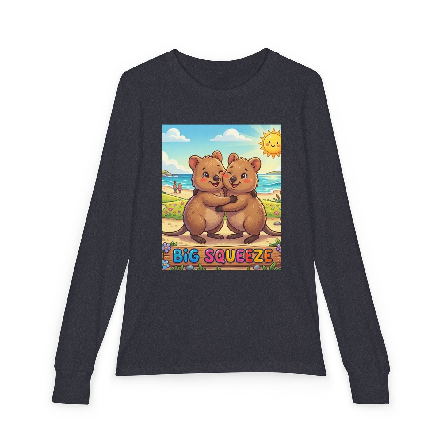 Big Squeeze Quokka Youth Jersey Long Sleeve Tee
