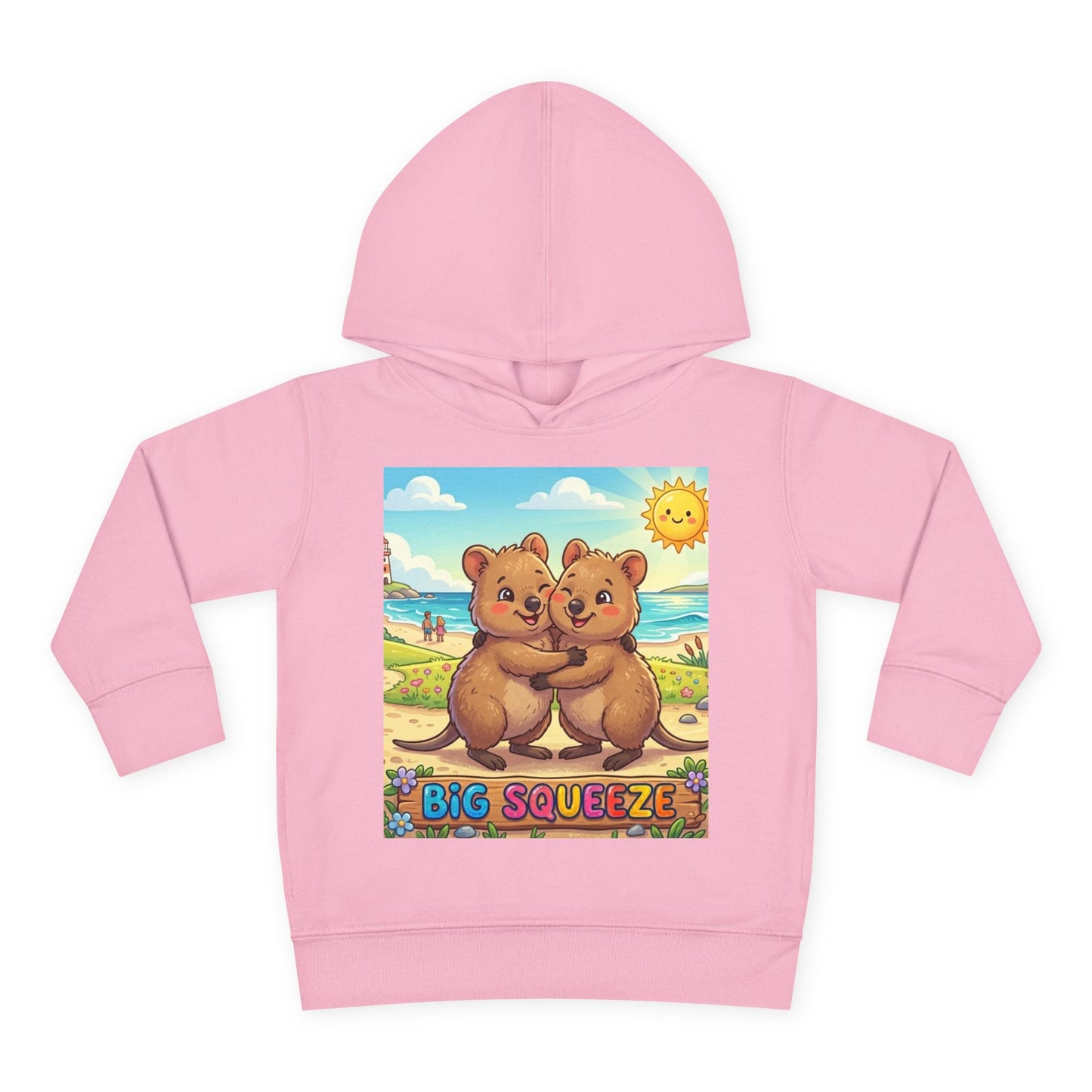 Big Squeeze Quokka Toddler Pullover Fleece Hoodie