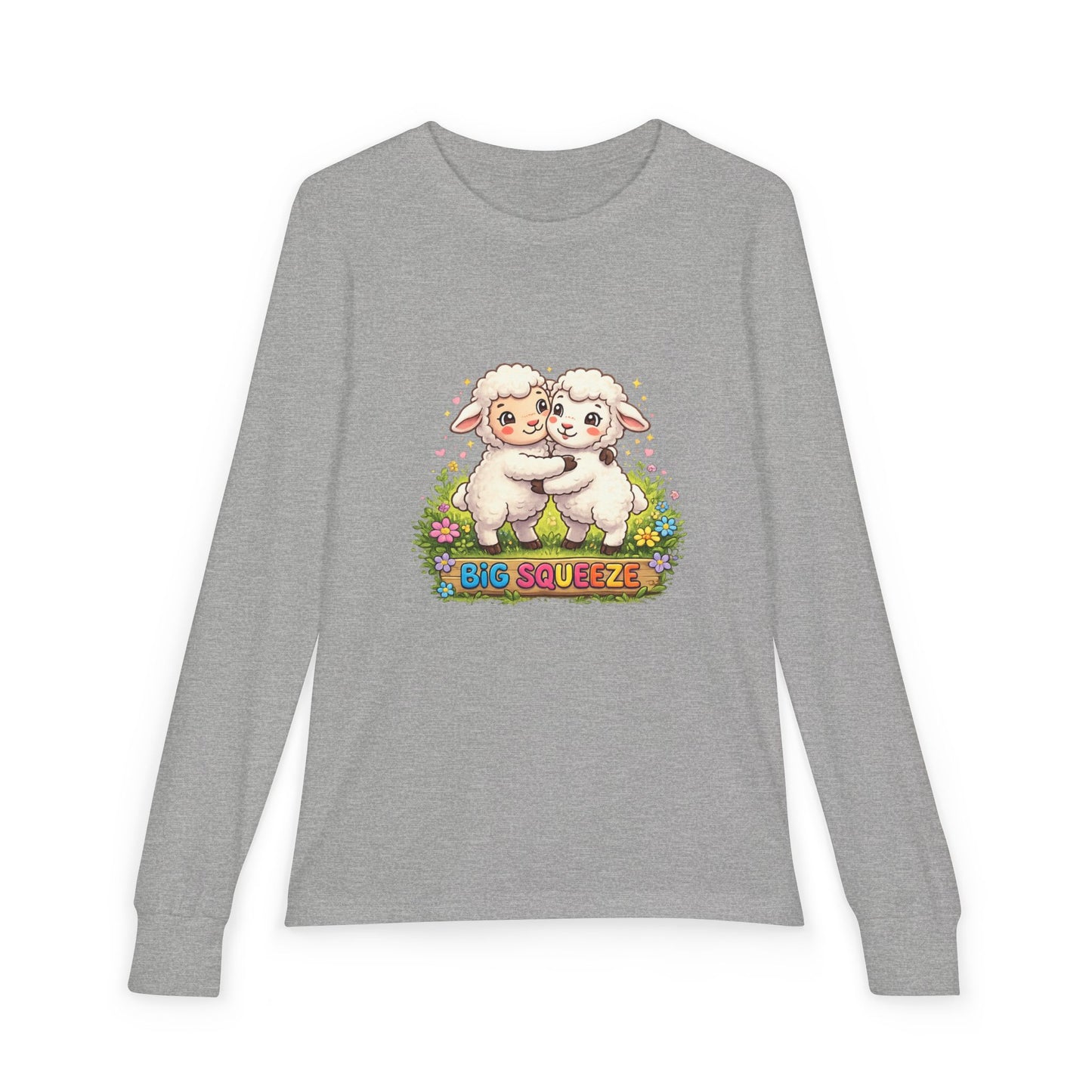 Big Squeeze Lamb Youth Jersey Long Sleeve Tee