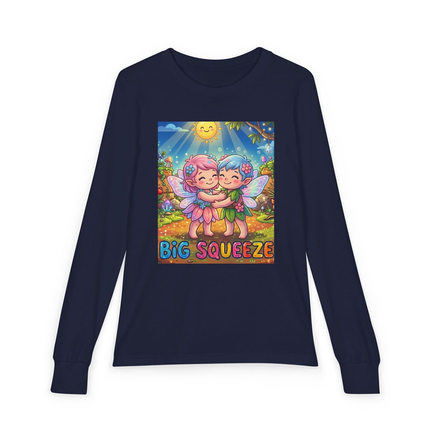 Big Squeeze Fairy Youth Jersey Long Sleeve Tee
