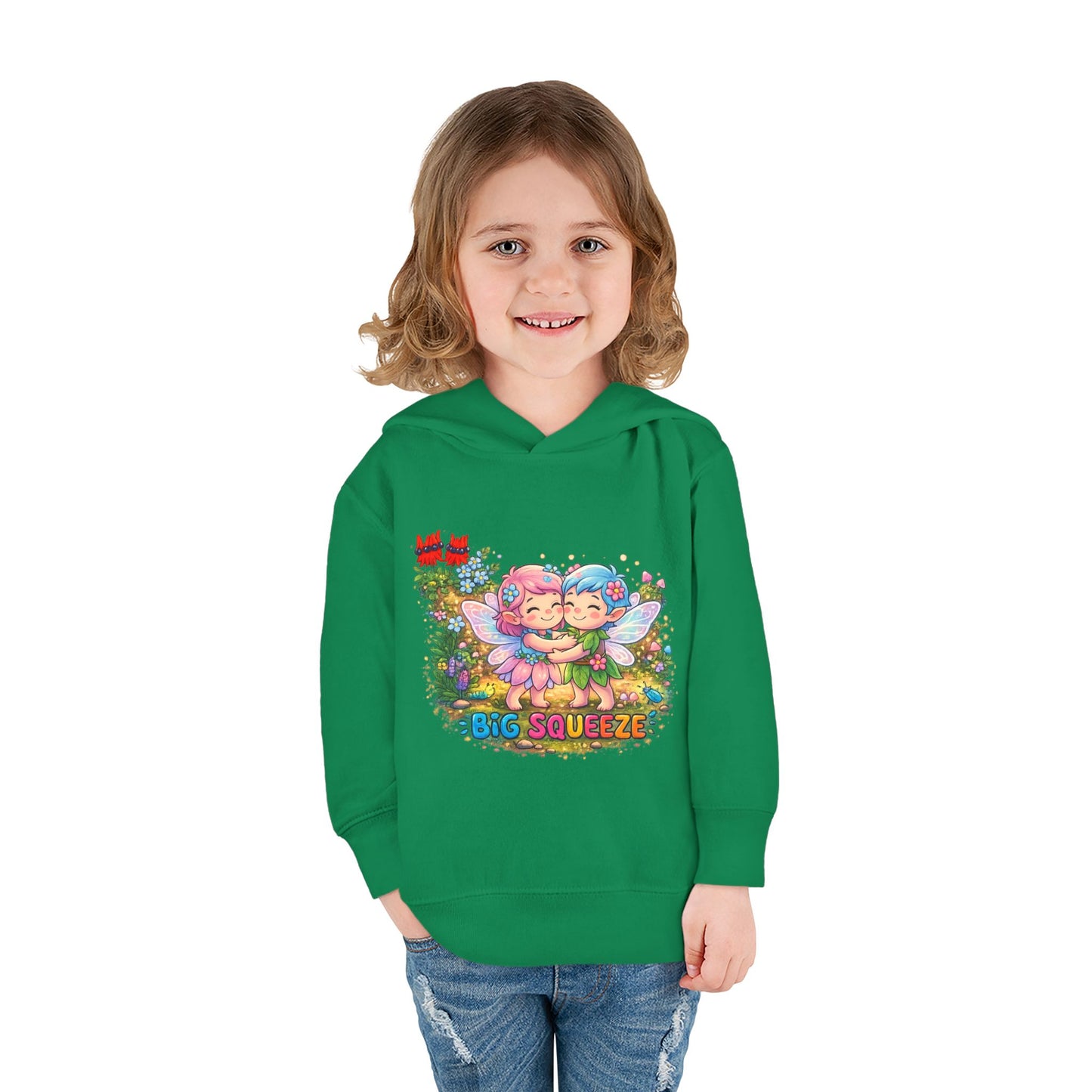 Big Squeeze Fairy Toddler Pullover Fleece Hoodie