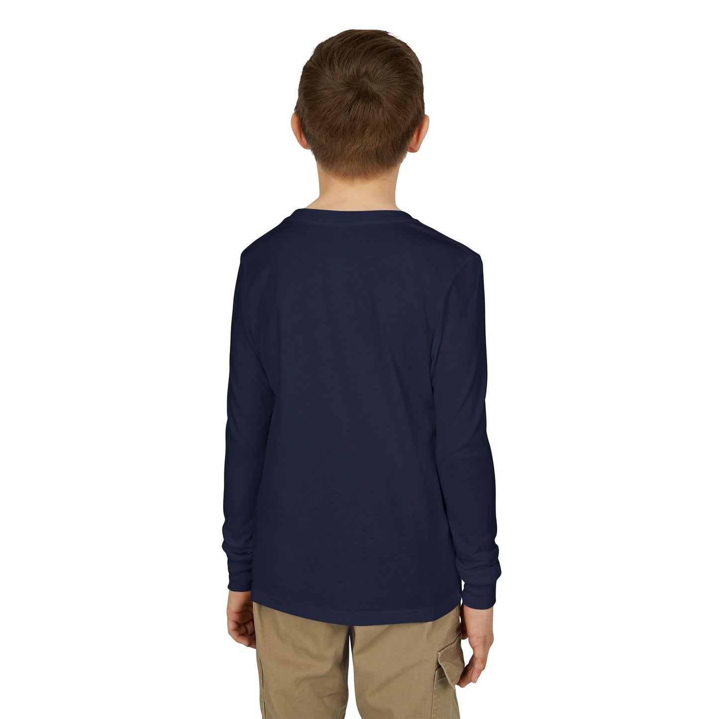 Family Hug Kitten Youth Jersey Long Sleeve Tee