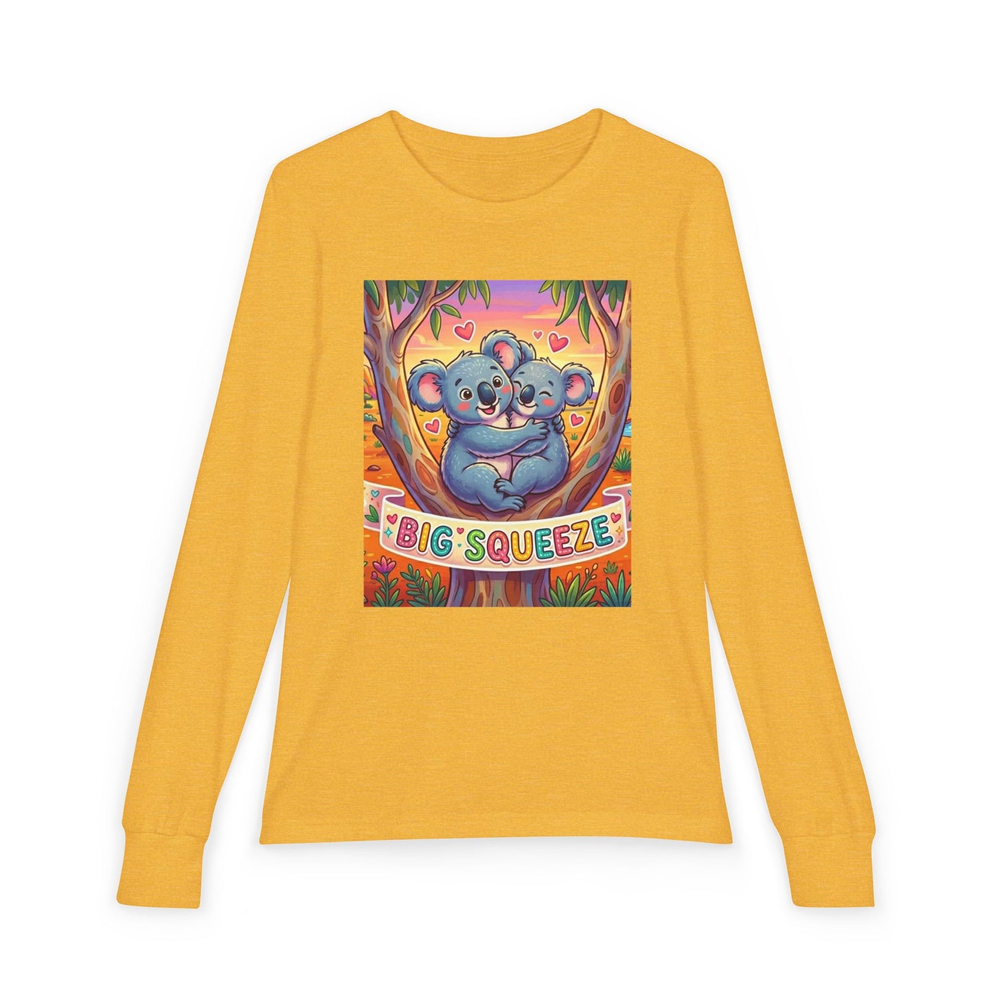 Big Squeeze Koala Youth Jersey Long Sleeve Tee