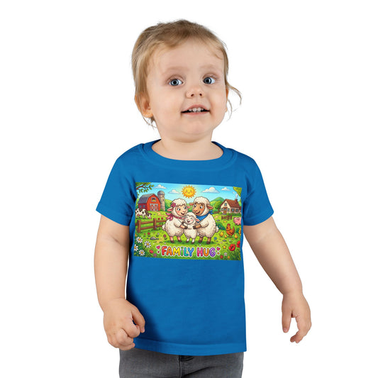 Family Hug Lamb Toddler T-shirt